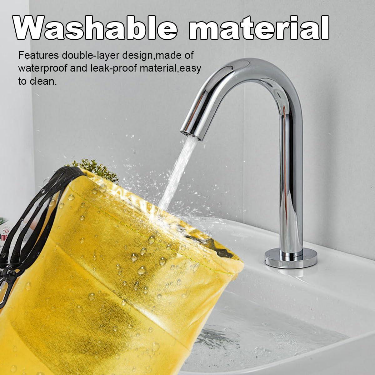 Basurero Plegable para Auto LHDOS - Cuero Impermeable 20x16cm