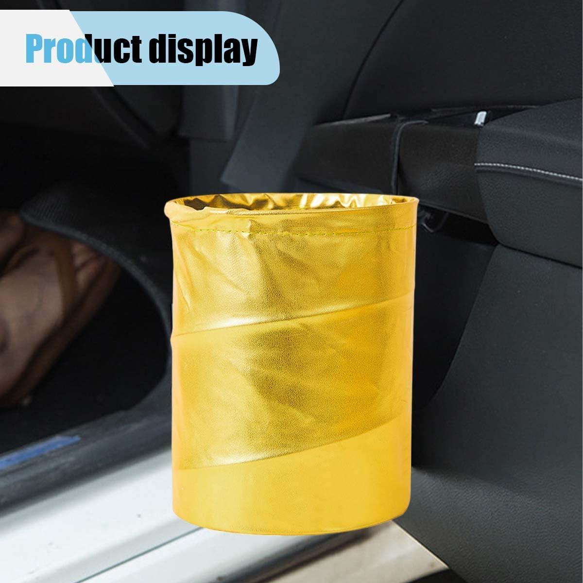 Basurero Plegable para Auto LHDOS - Cuero Impermeable 20x16cm