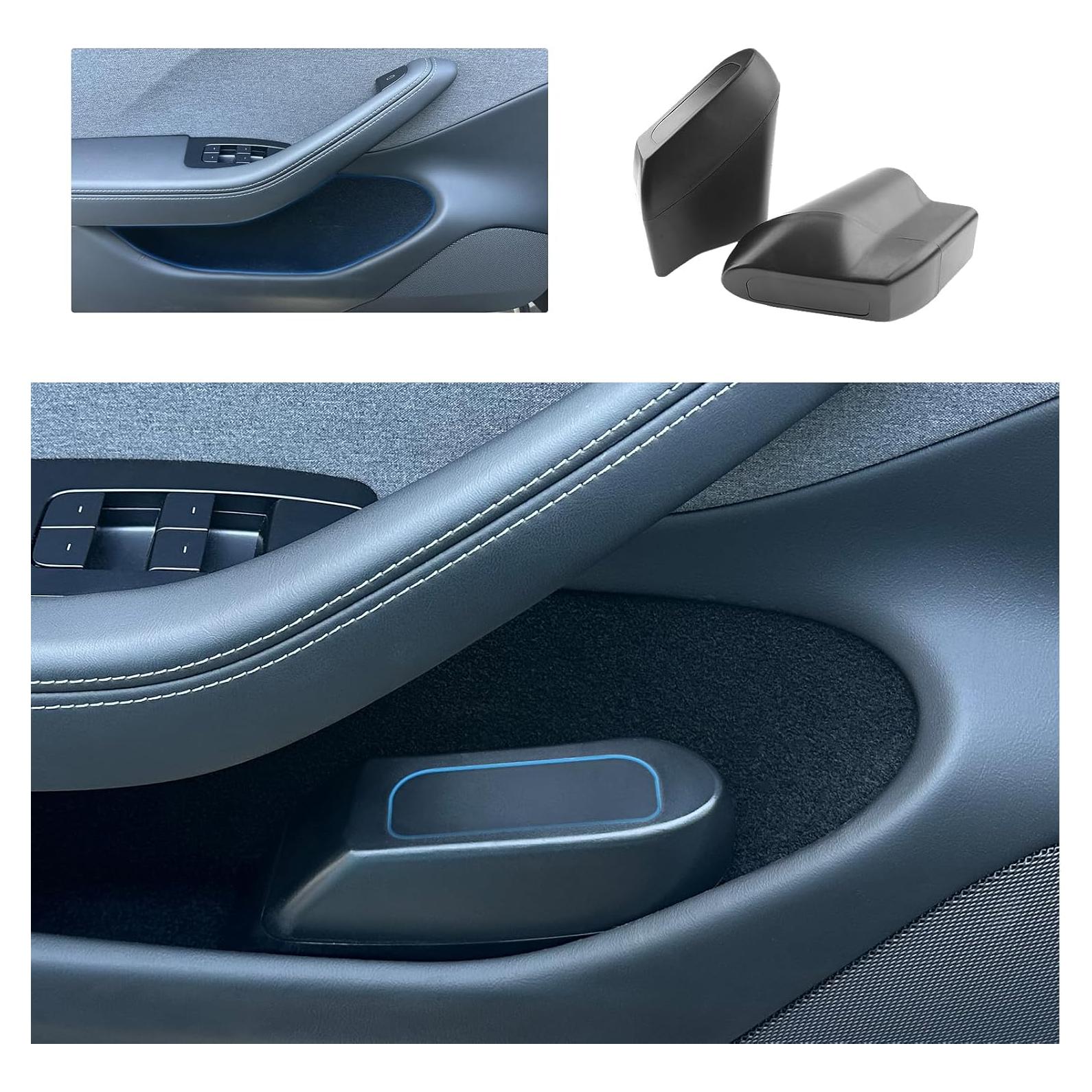 Basurero compacto para Tesla Model 3 y Y 2018-2024 con tapa