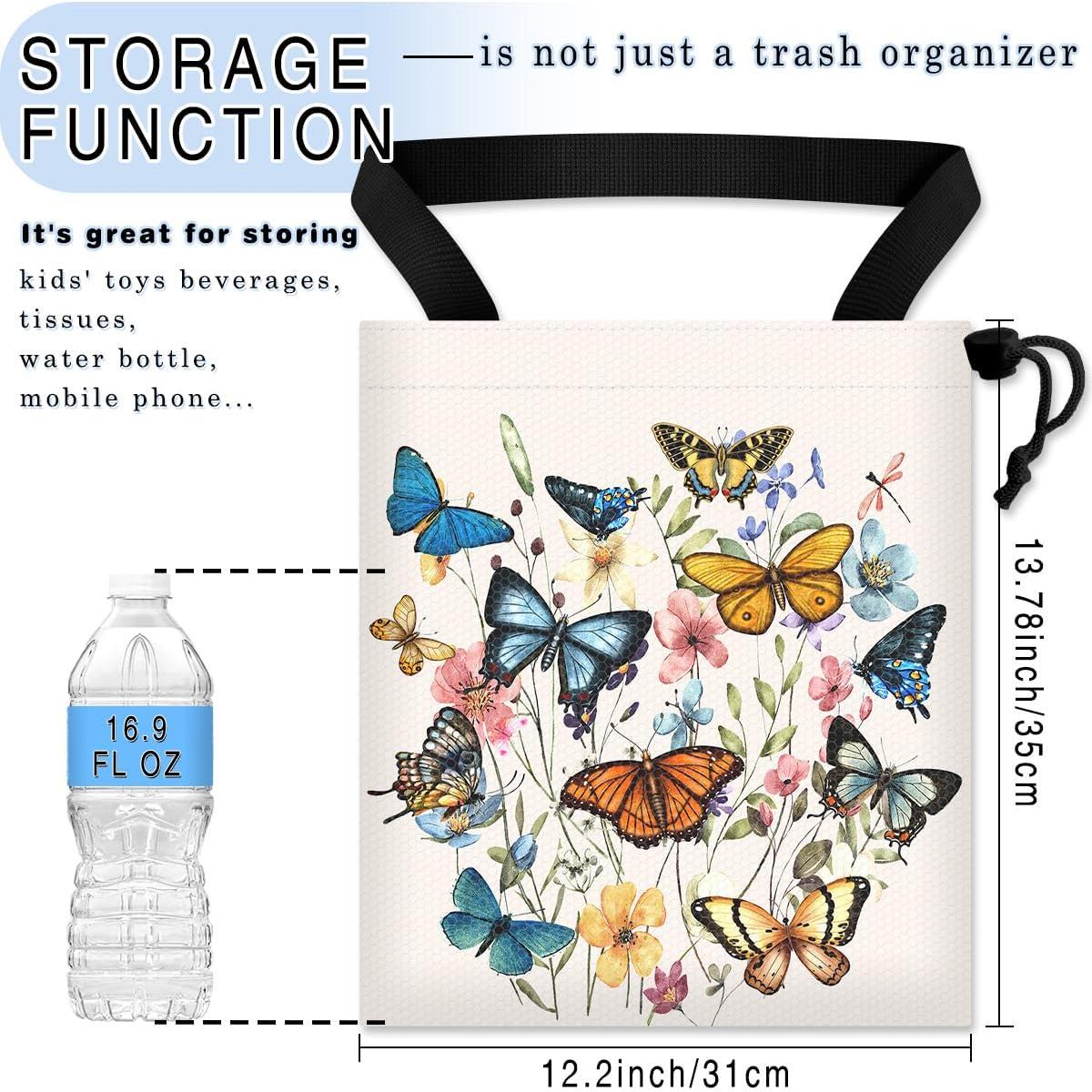 Bolsa de Basura para Auto GEGEPINK Colgante Impermeable 28x36cm