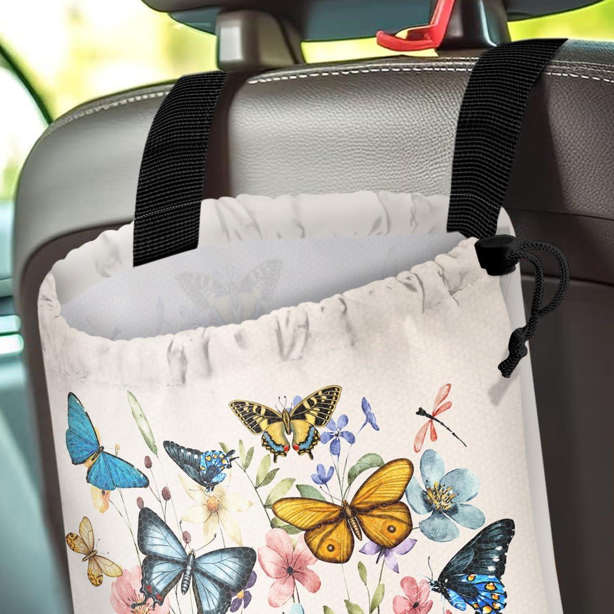 Bolsa de Basura para Auto GEGEPINK Colgante Impermeable 28x36cm