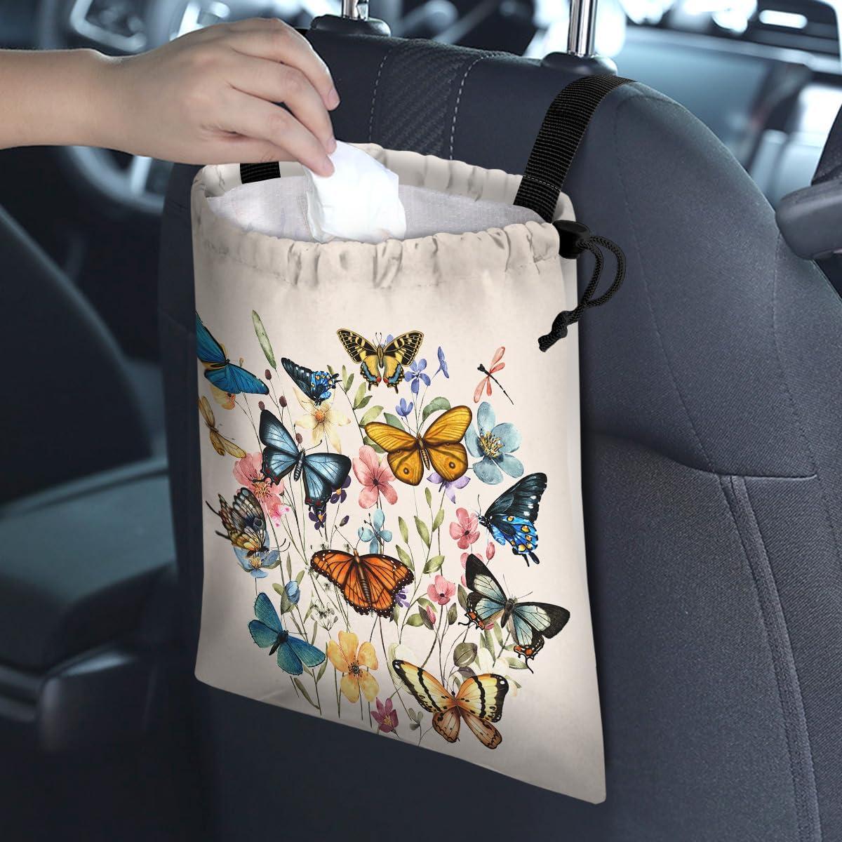 Bolsa de Basura para Auto GEGEPINK Colgante Impermeable 28x36cm