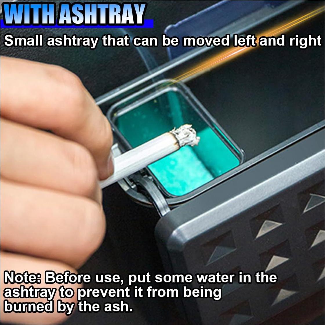 Basurero para Auto BDZMC Impermeable con Tapa 15.6x13.3cm