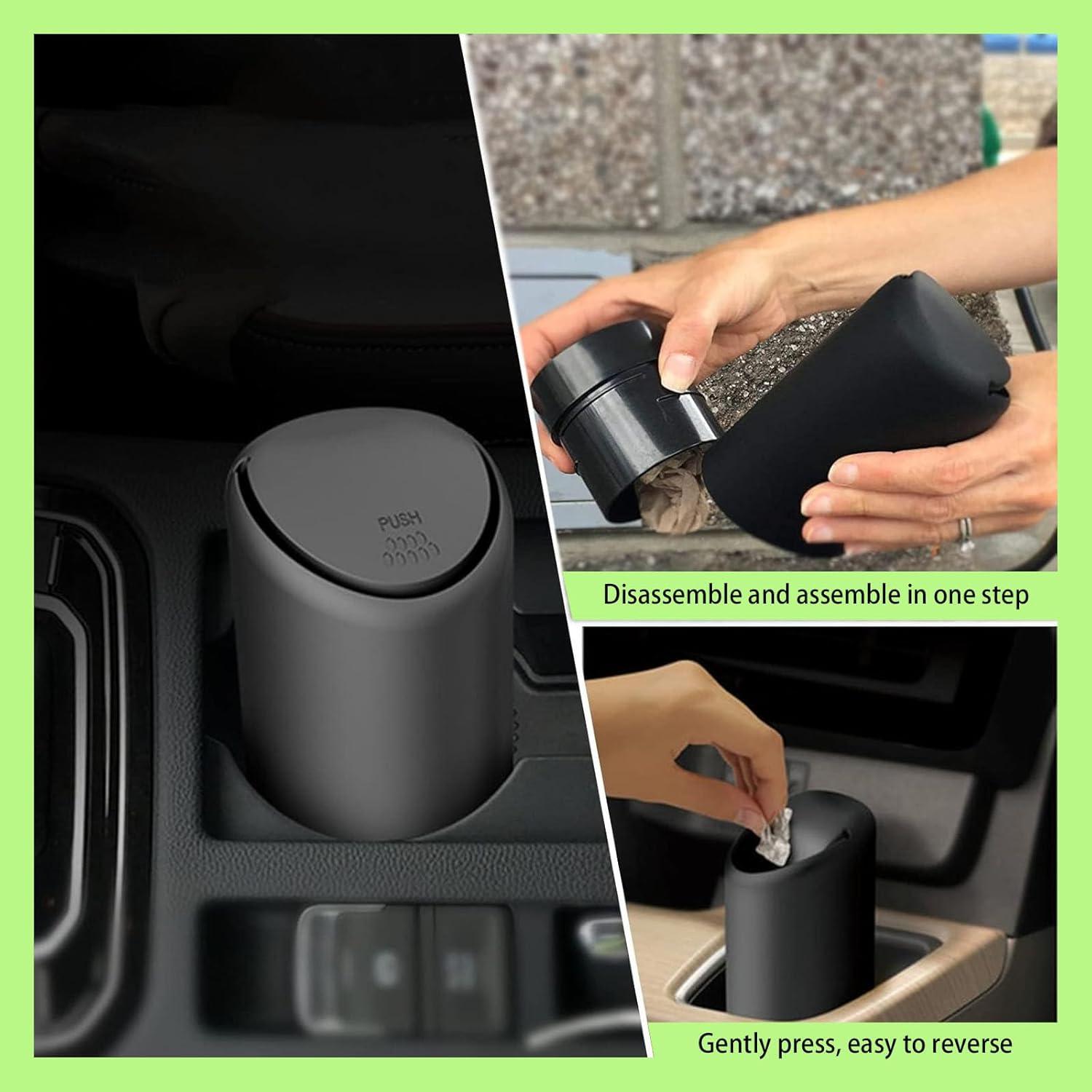 Basurero de Coche Jokormo Negro 6.45cm x 15.98cm Silicona