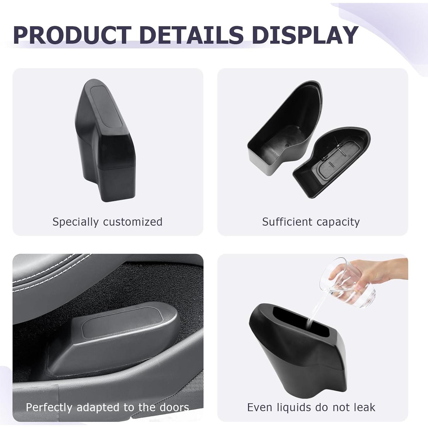 Basurero de Coche LUWU para Tesla Model 3 y Model Y 2018-2025