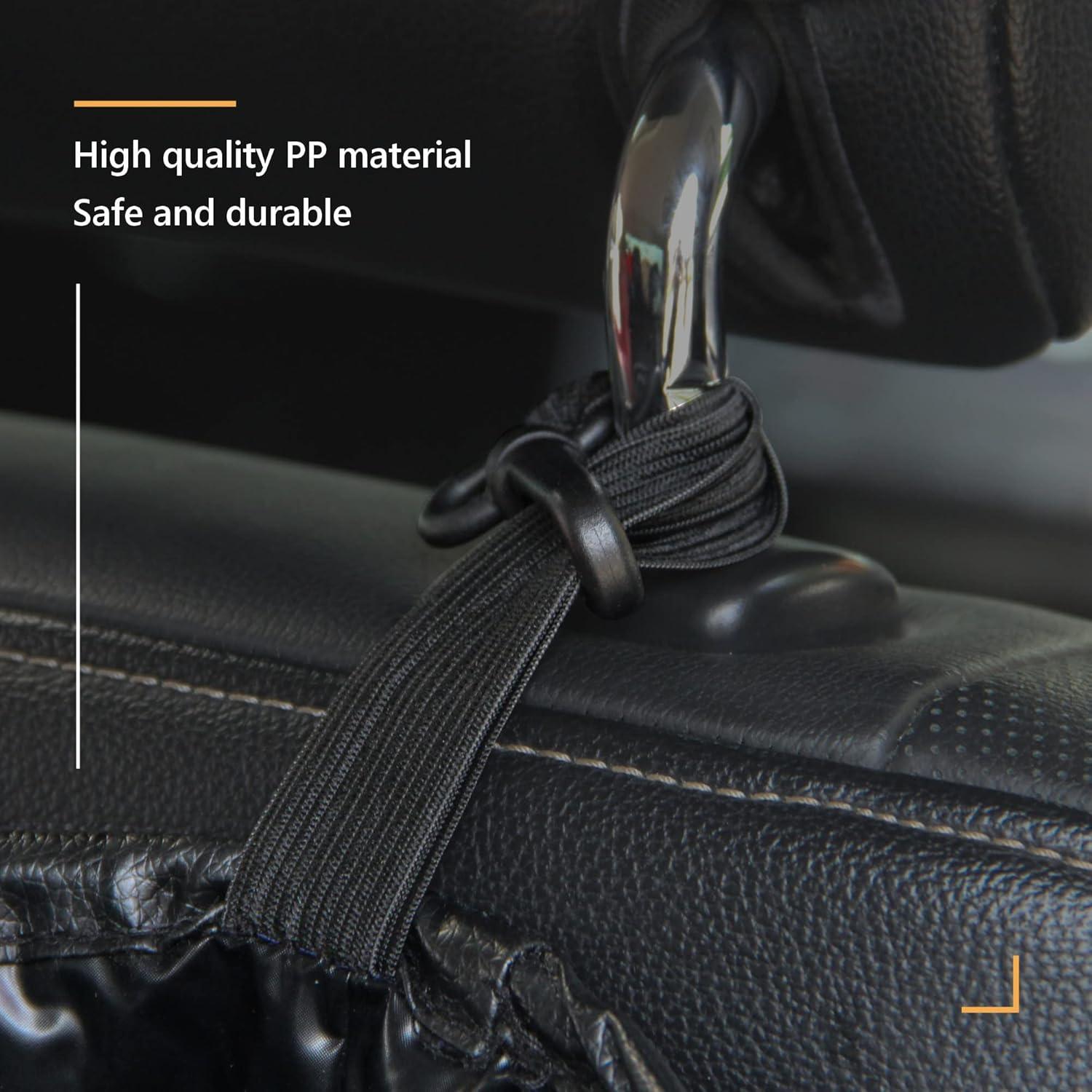 Basurero de Coche Plegable Ottdien Negro Impermeable 16x20cm