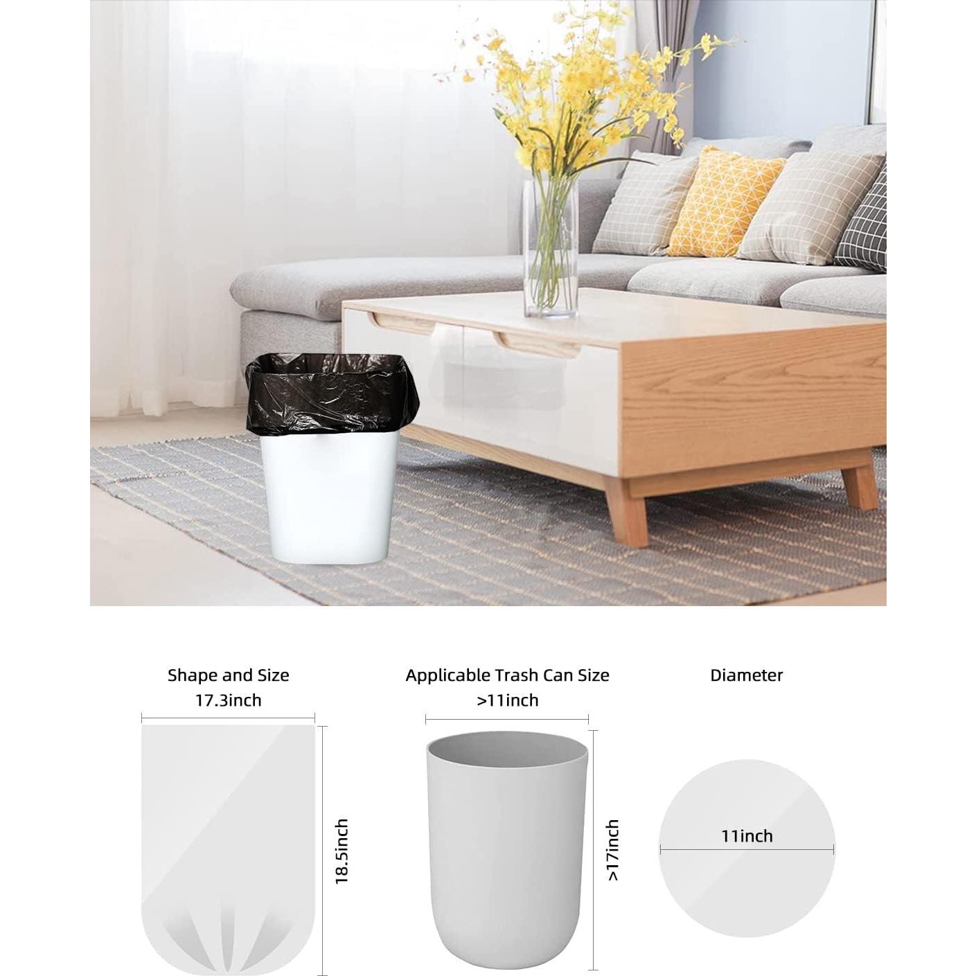 Bolsas de Basura Waikas 80 Cuentas 4 Galones Negras