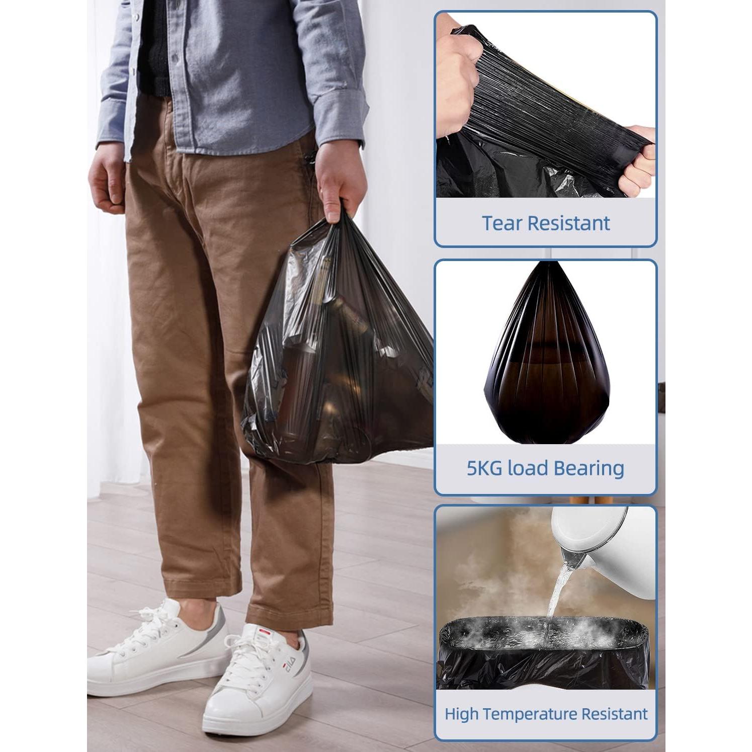 Bolsas de Basura Waikas 80 Cuentas 4 Galones Negras