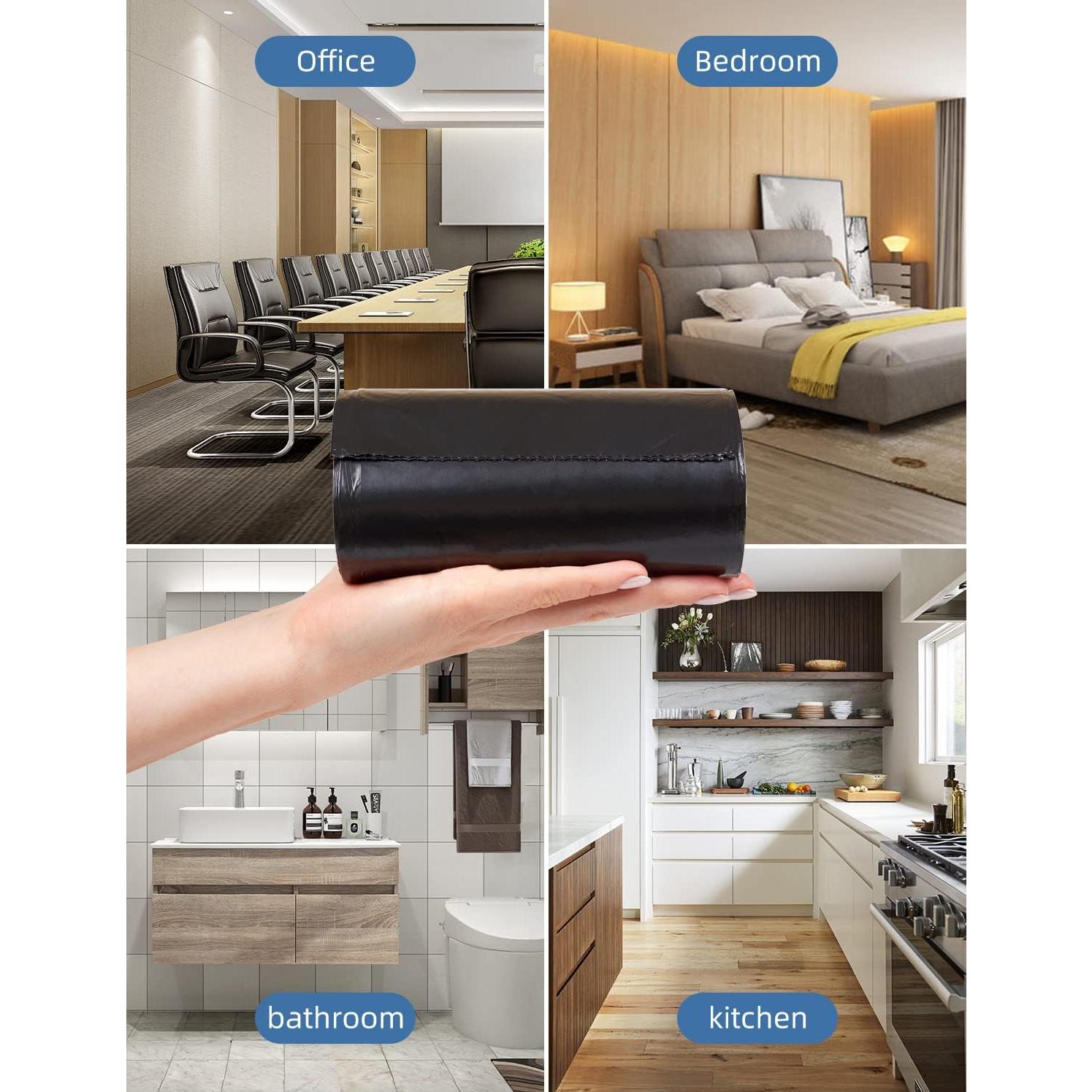 Bolsas de Basura Waikas 80 Cuentas 4 Galones Negras