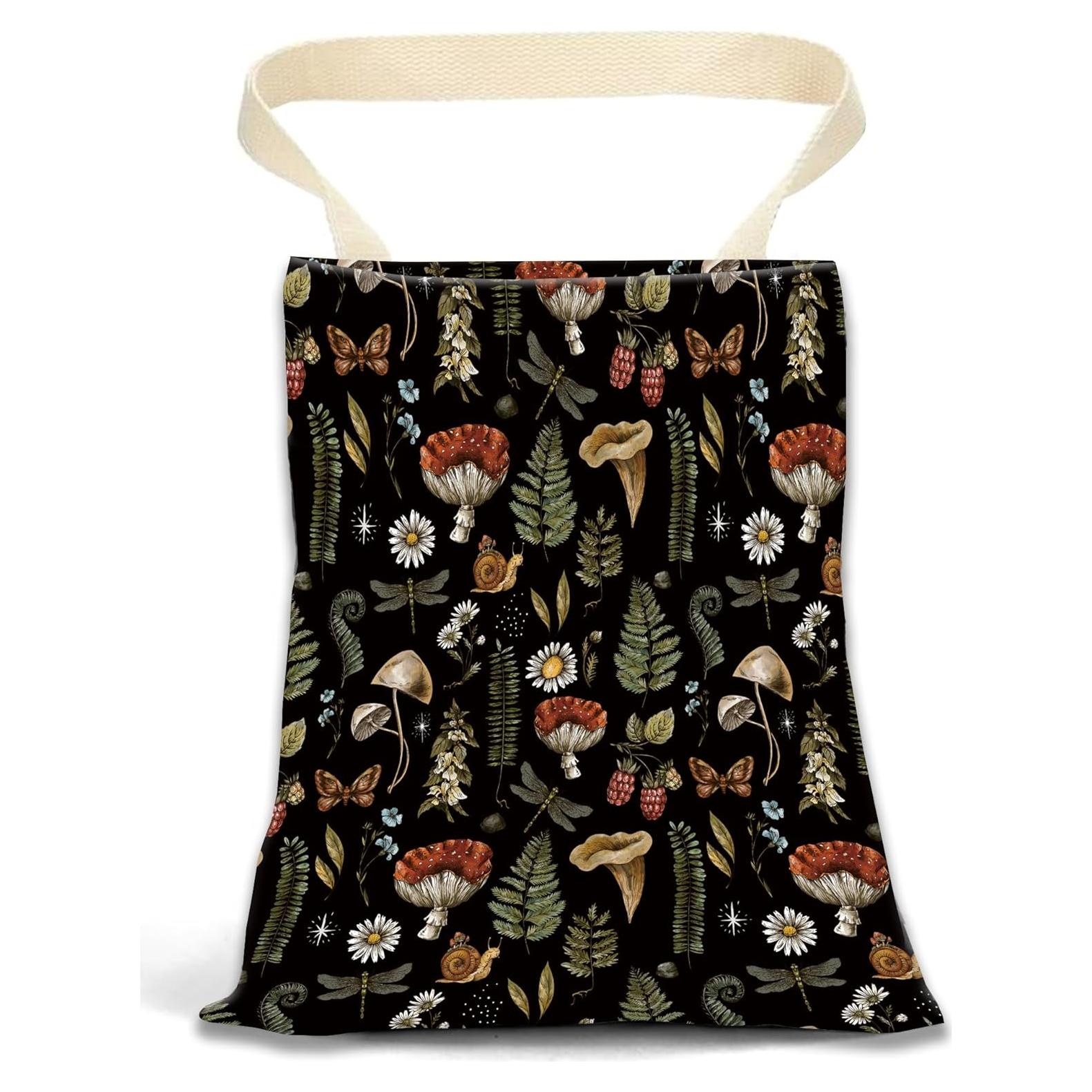 Basurero Colgante para Auto ANKVRP Hongo Boho 5L