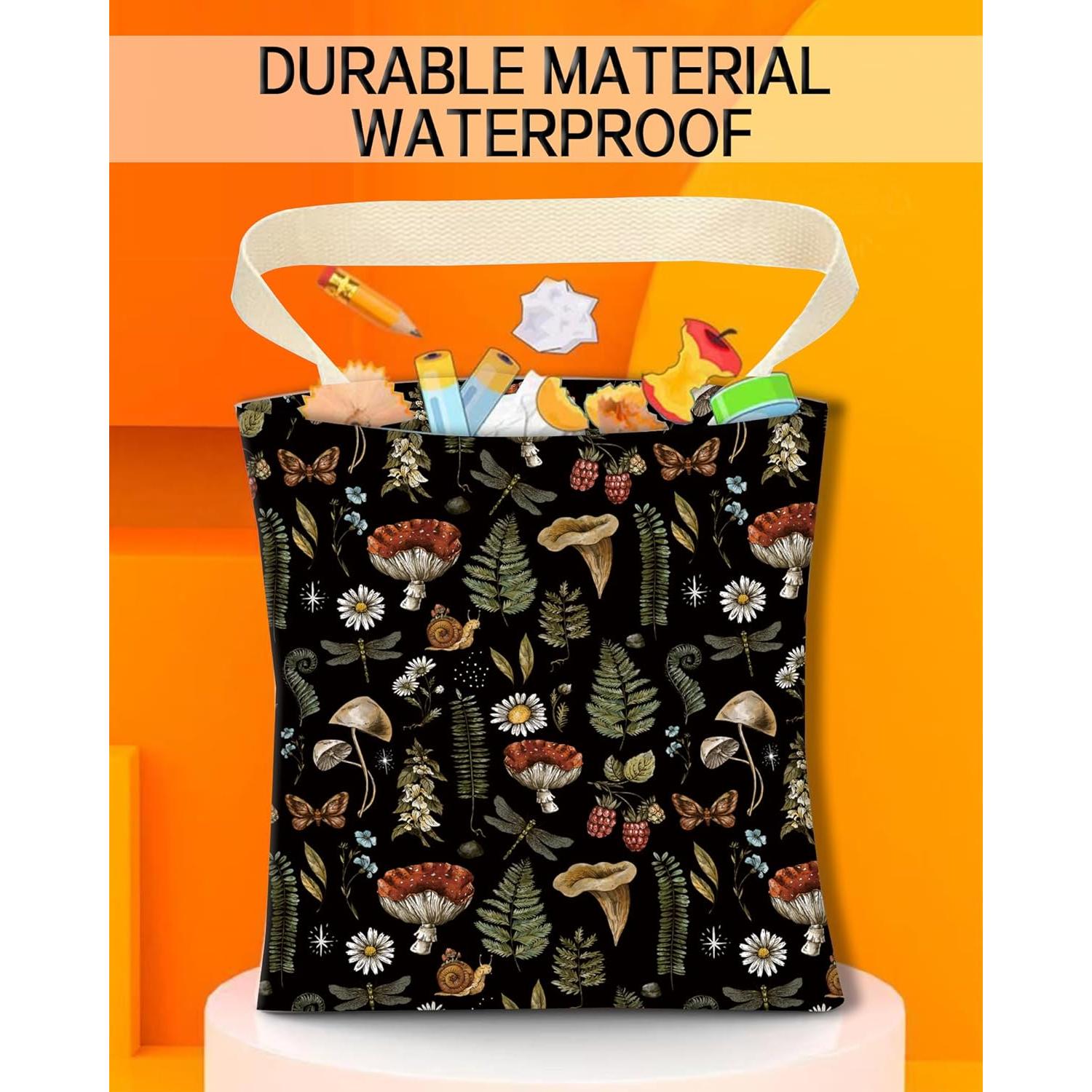 Basurero Colgante para Auto ANKVRP Hongo Boho 5L