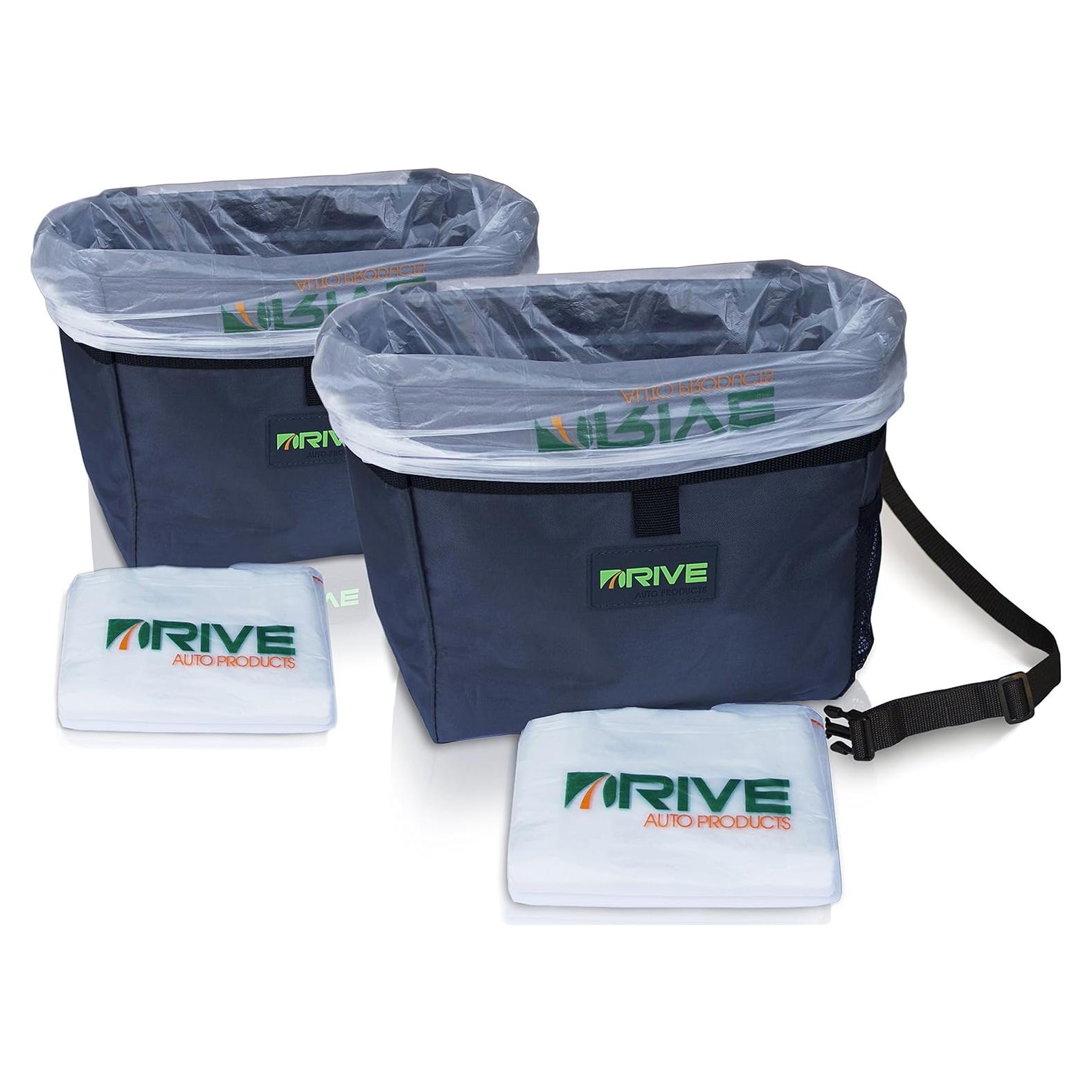 Cubo de Basura para Auto Drive - A Prueba de Fugas, 2 Piezas