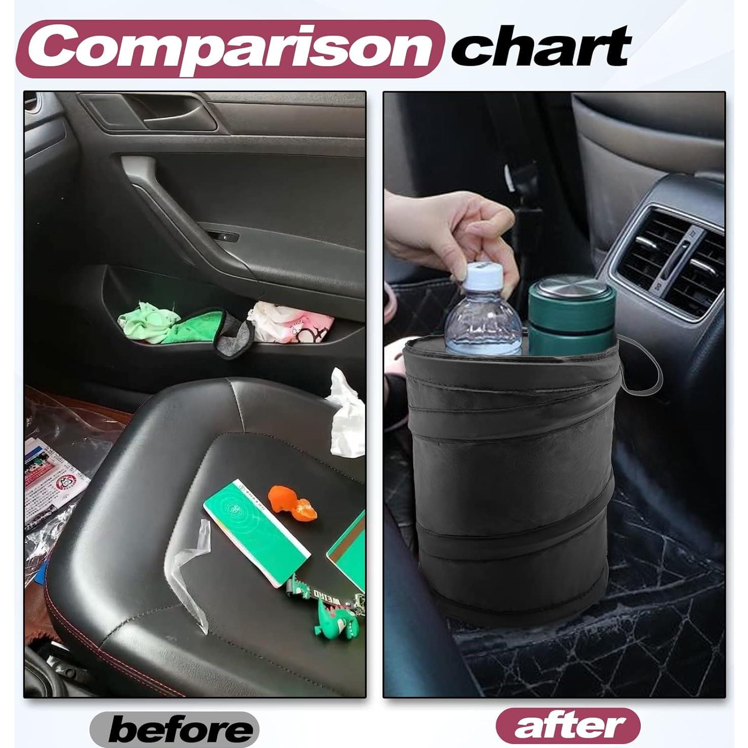 Basurero Plegable para Auto KEVWR Impermeable 0.045kg