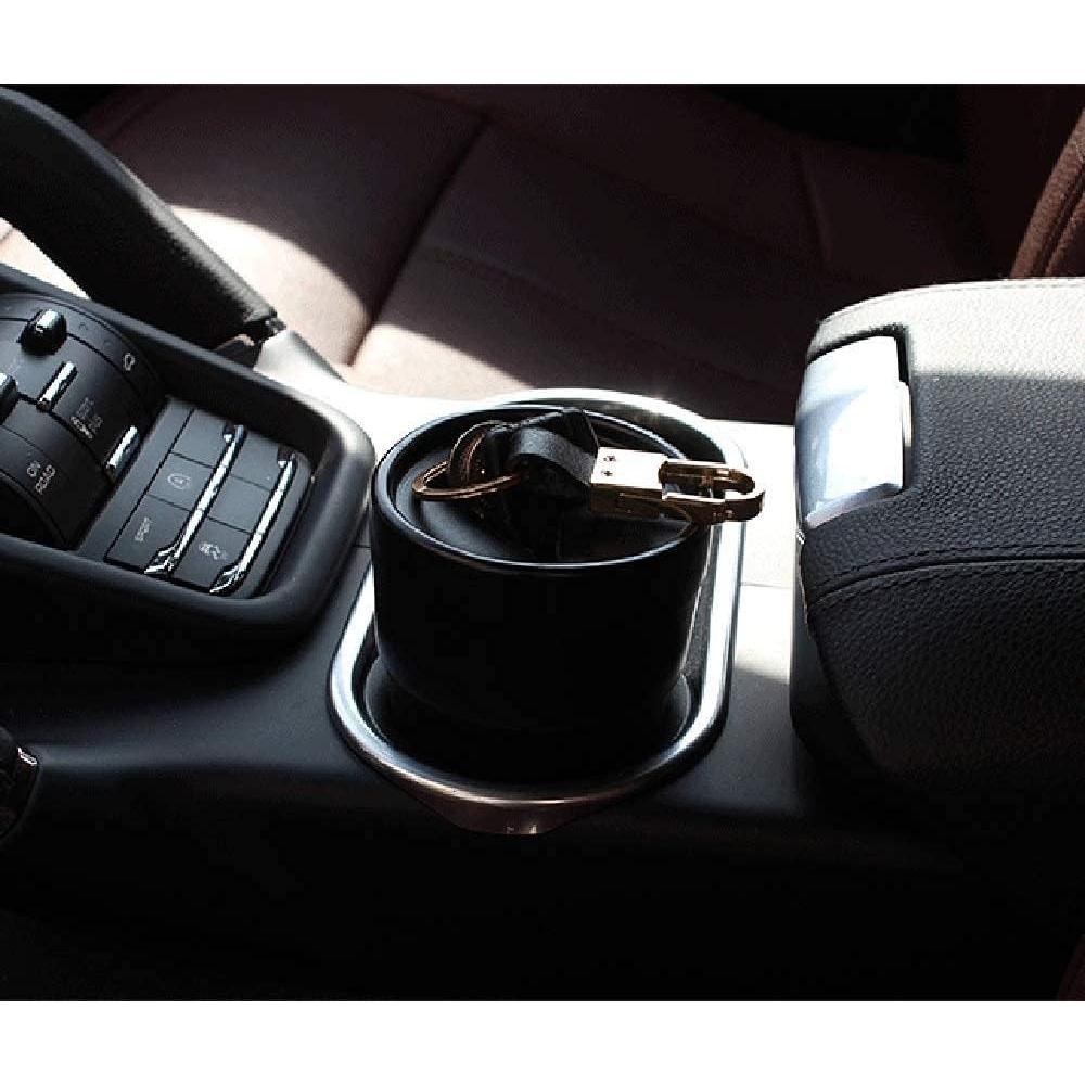 BANCHELLE Soporte Basurero para Auto con Tapa 250 ml - 2 PCS