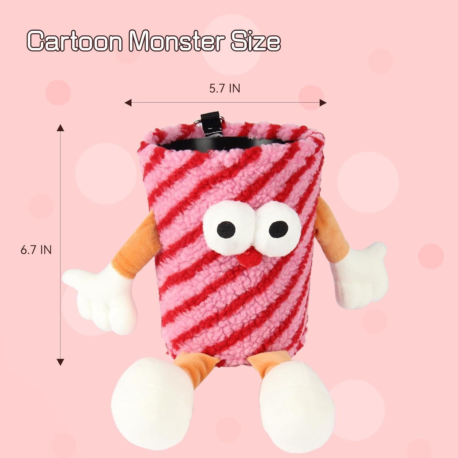 Basurero de Auto Gluebar Rojo, Diseño Monstruo, 300g