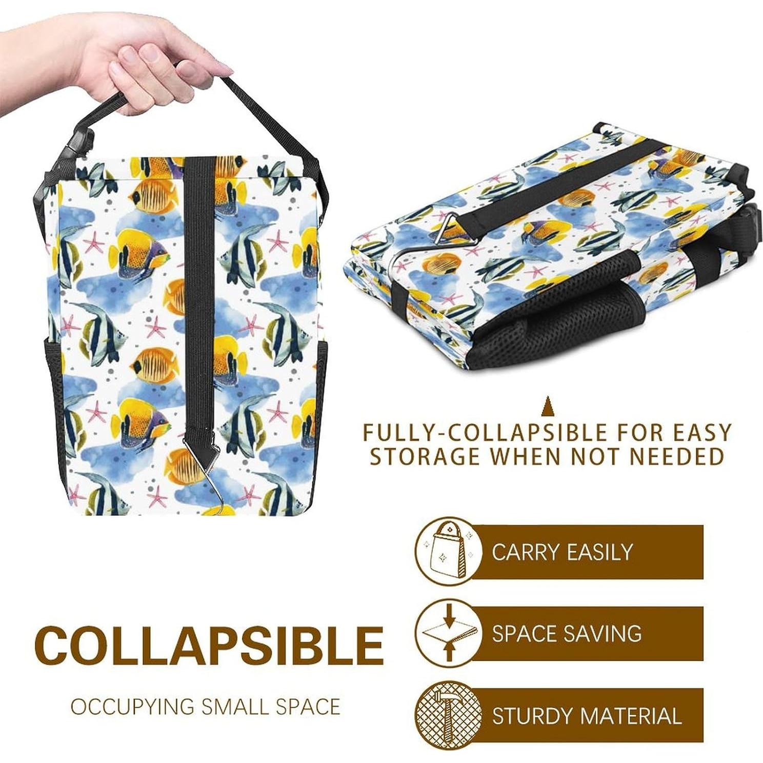 Basurero de Auto LHW Plegable Impermeable 24.1x17cm