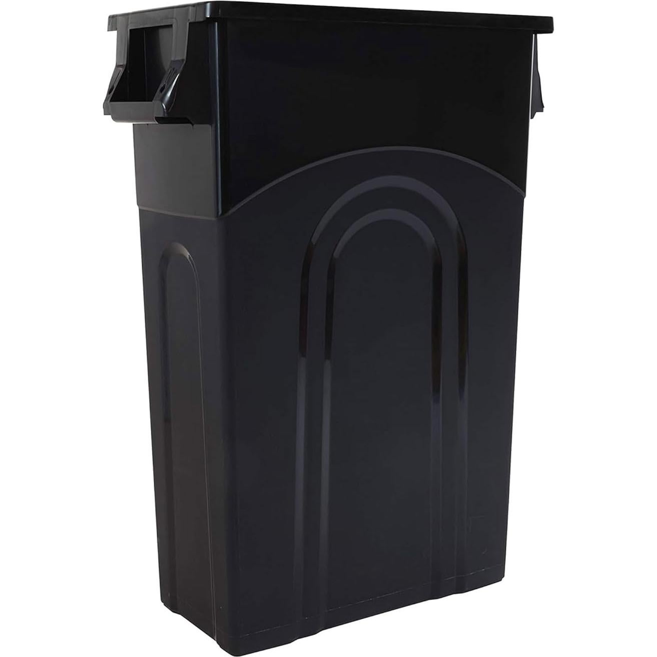 Contenedor de Desechos Highboy United Solutions 87L Negro Paquete de 4