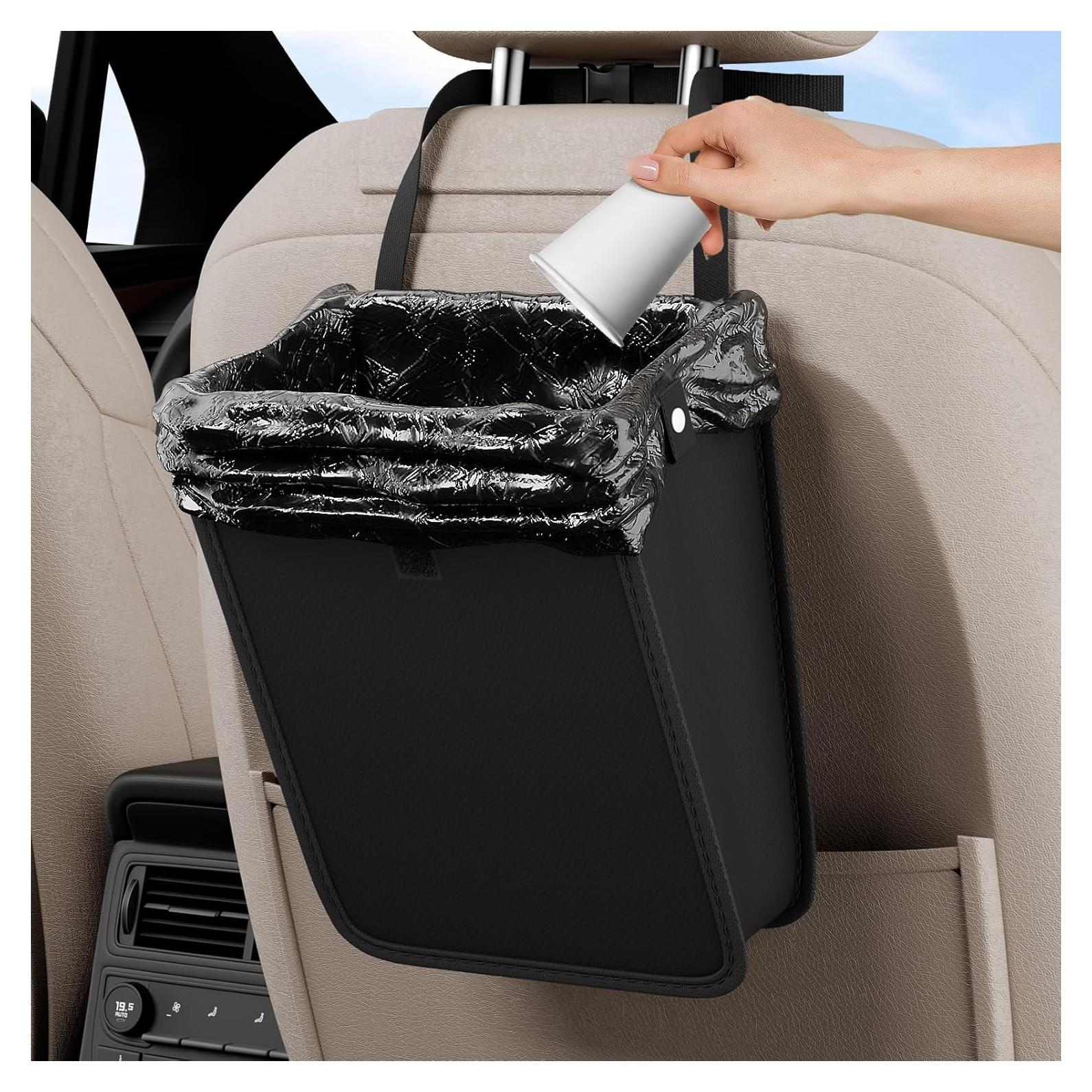 Basurero de Coche DEYILIAN Plegable con 36 Bolsas Desechables