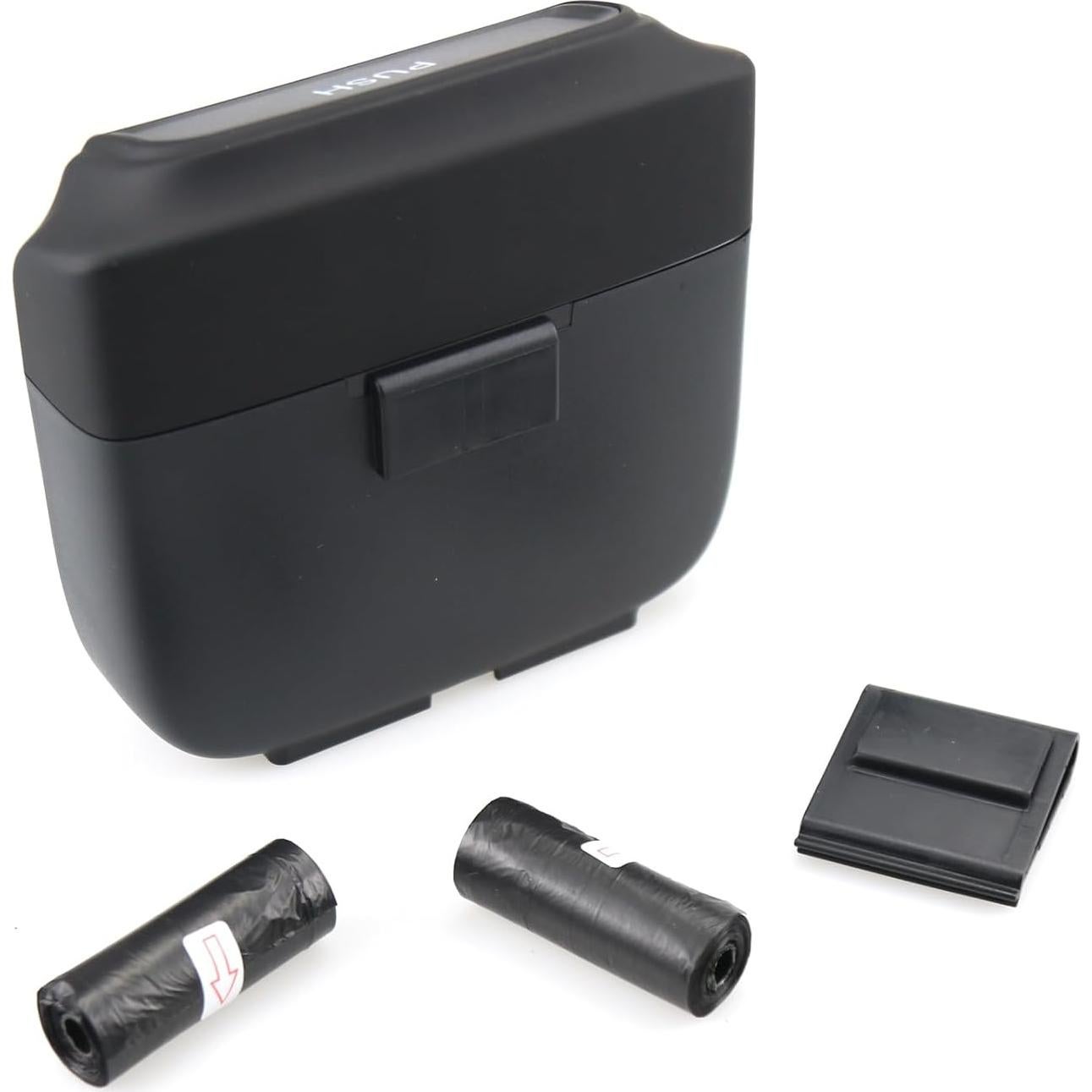 Basurero Mini para Auto SINTUAO con Tapa y 60 Bolsas