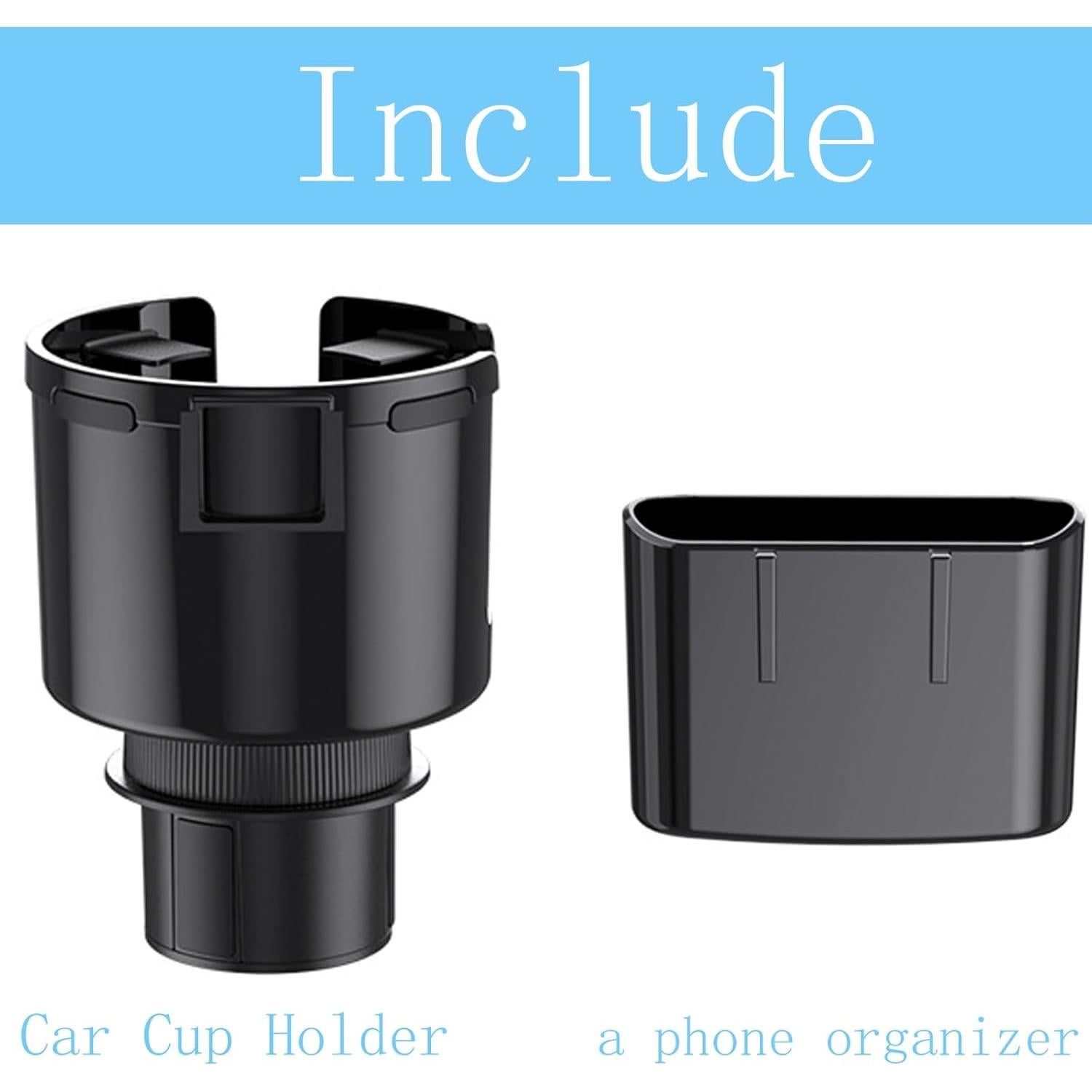 Expansor Soporte para Tazas de Coche Myourparts 2 en 1