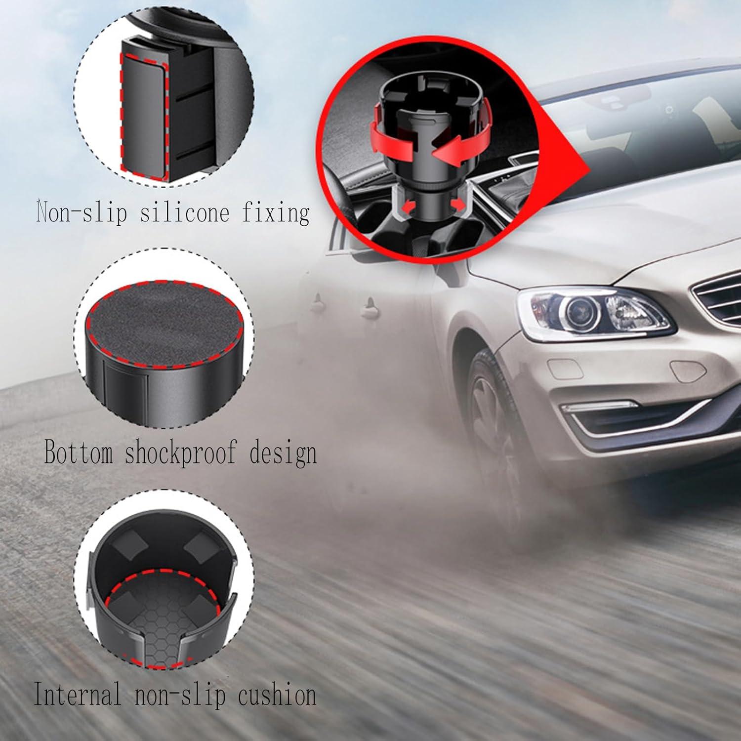 Expansor Soporte para Tazas de Coche Myourparts 2 en 1