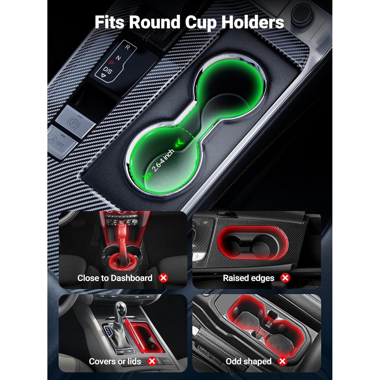 Bandeja de Comida para Coche PakWizz 4-en-1 Soporte Teléfono