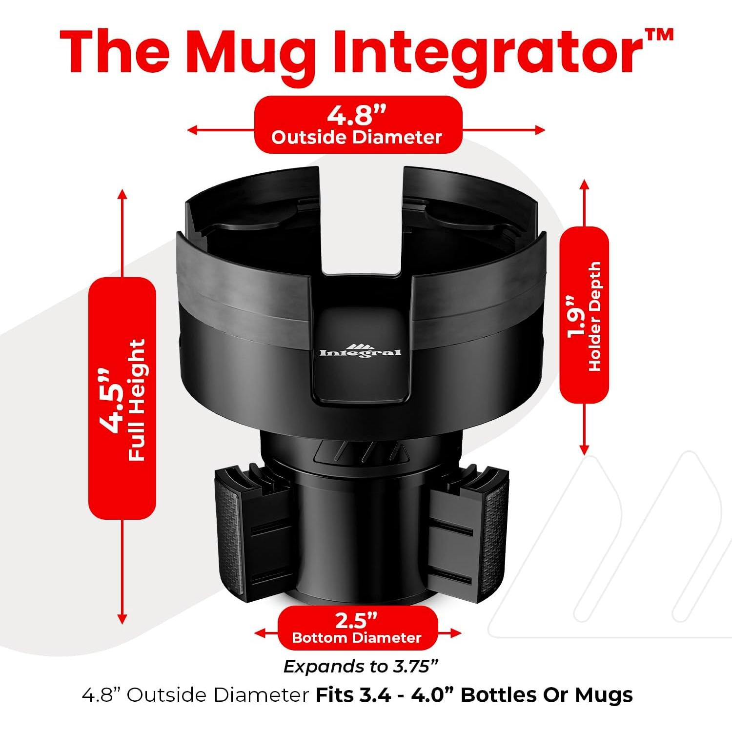 Soporte para Tazas de Auto Esencialmente Ingeniería Mug Integrator