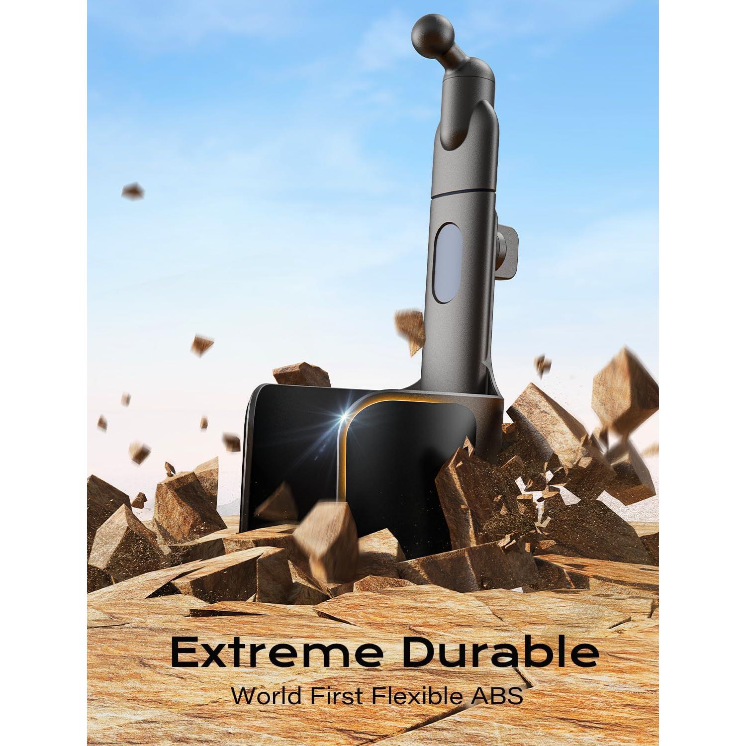 Soporte 2 en 1 para Teléfono y Portavasos TAZENI Azul