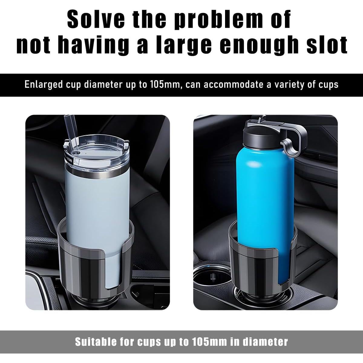 Extensor de Soporte para Tazas de Coche Yourkar Ajustable