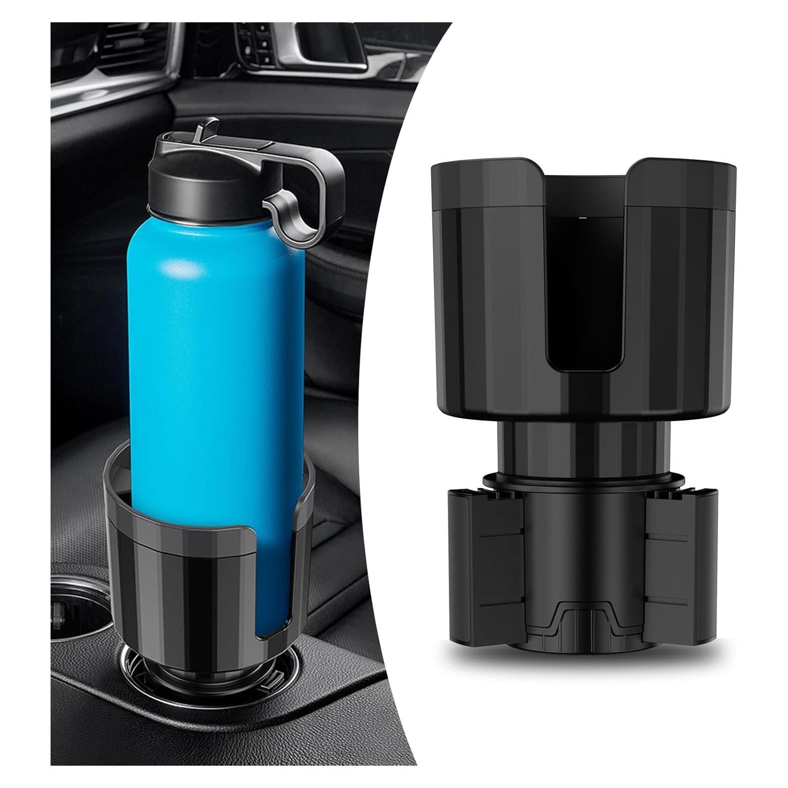 Soporte de Taza para Coche QODOLSI QOBJ1706BL-1PC Ajustable