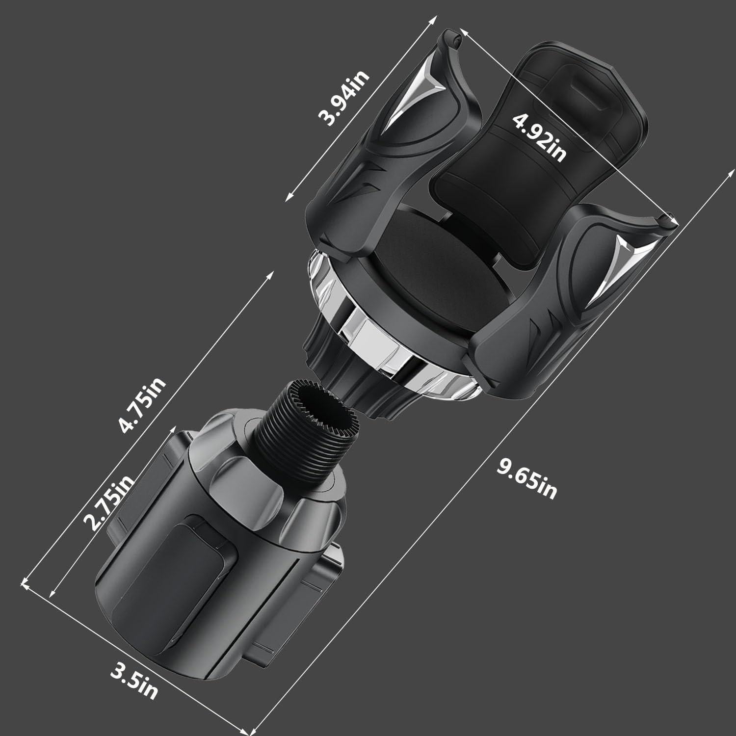 Soporte de Taza de Coche Easkkty Ajustable Universal 2.4-5"