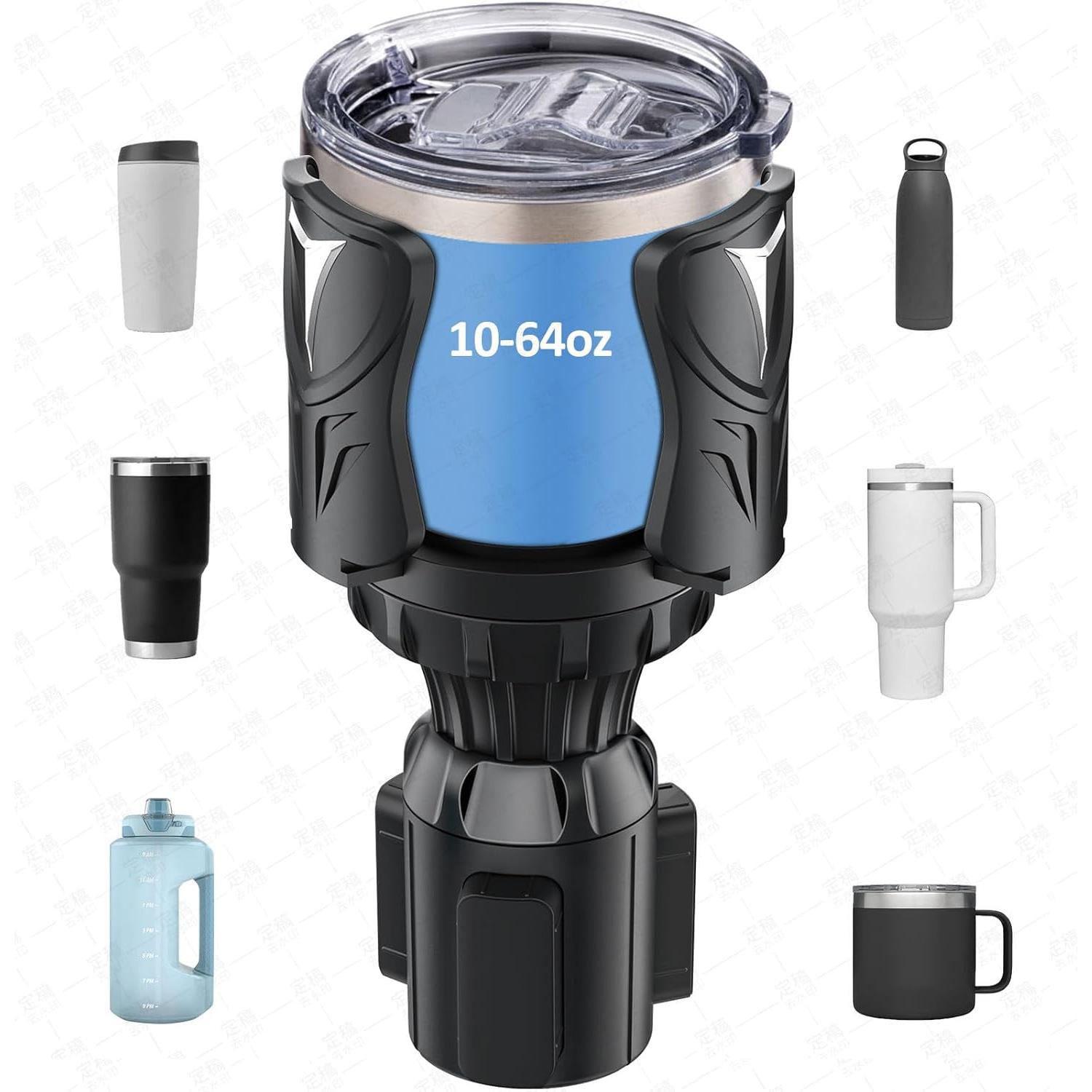 Soporte de Taza de Coche Easkkty Ajustable Universal 2.4-5"