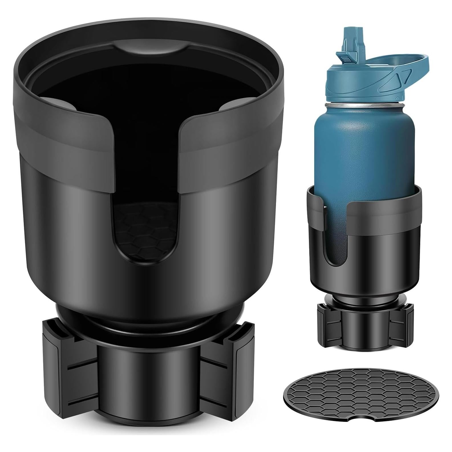 Expansor Soporte Tazas Coche TSAKBAM TB-014 Ajustable Negro