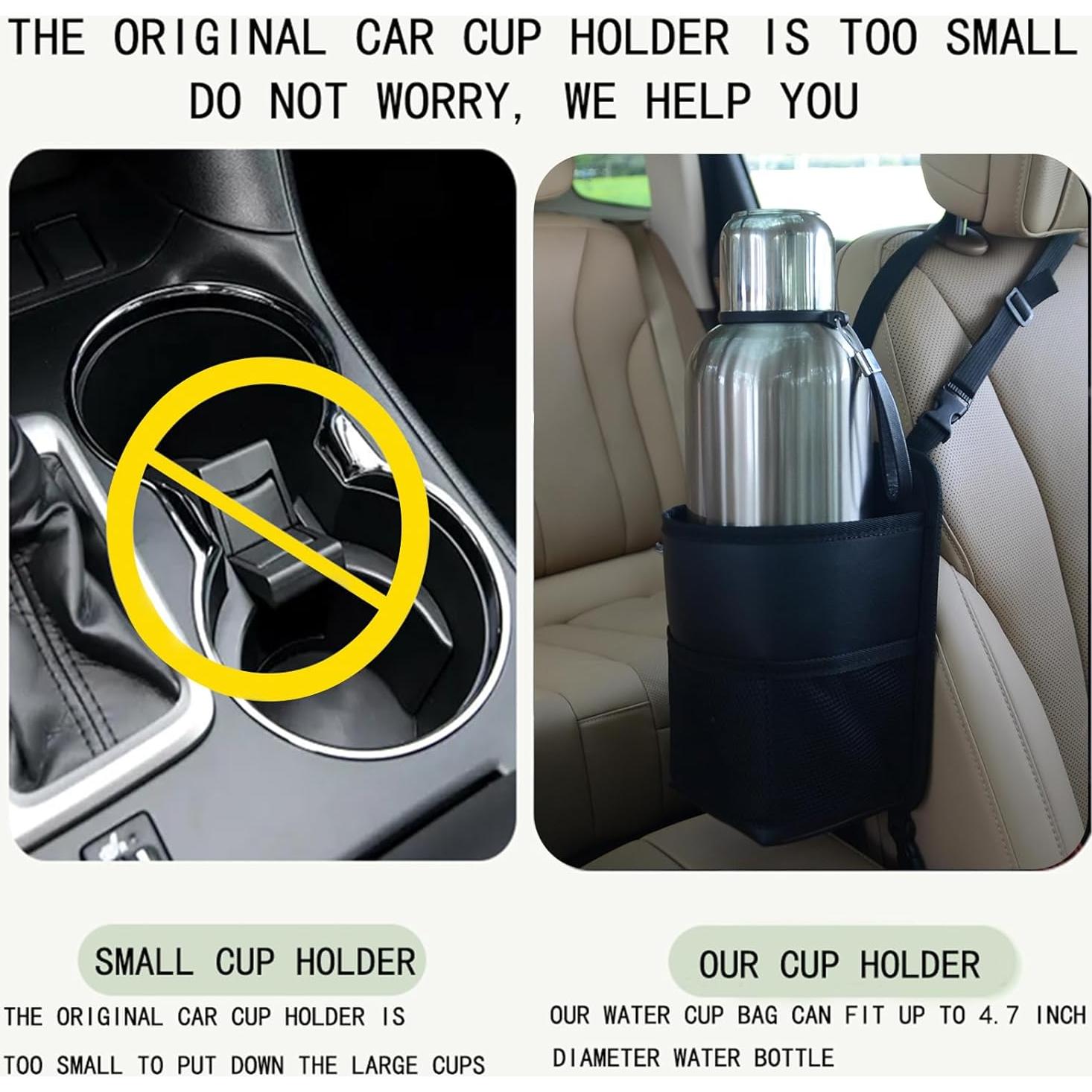 Soporte Expansor para Taza de Auto Yicheyiyou Marrón