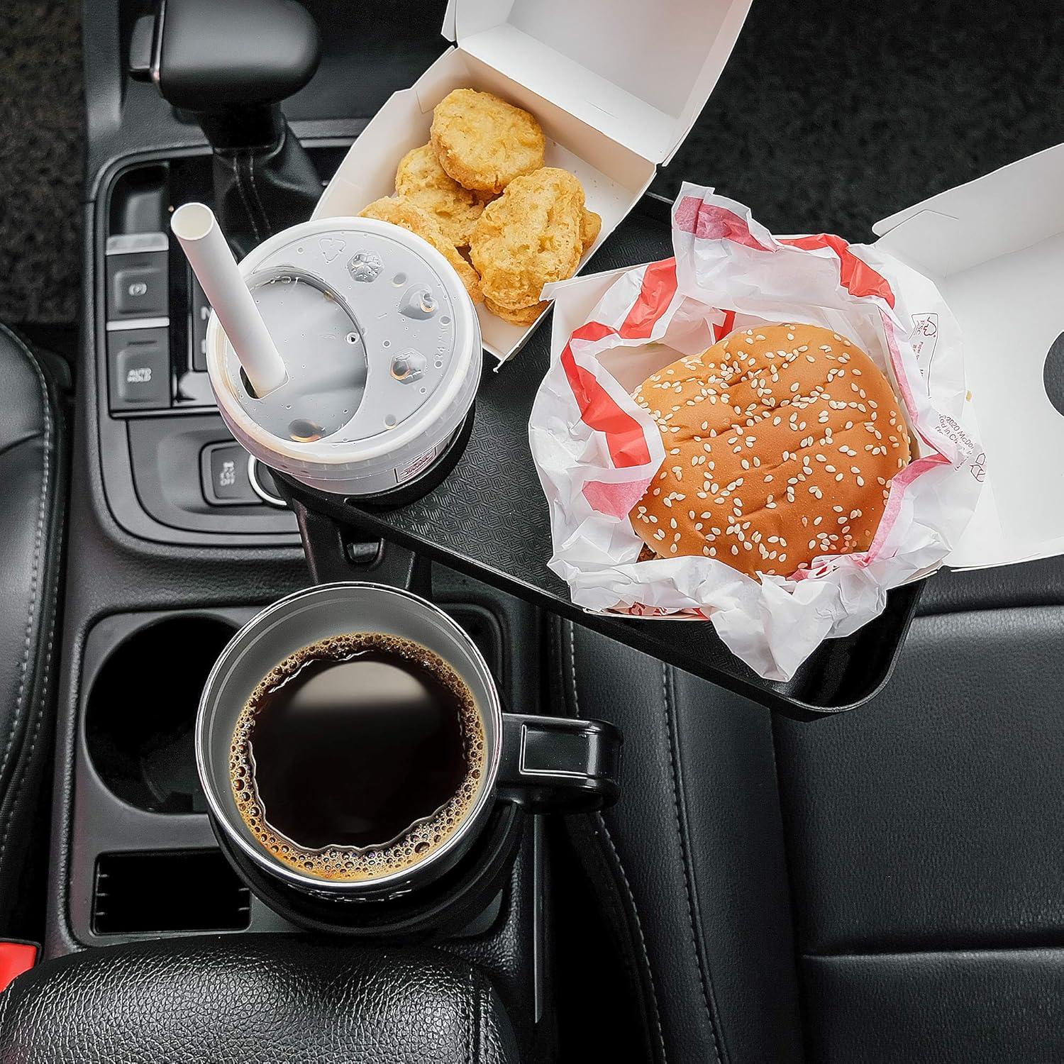 Soporte para Taza de Coche SEVEN SPARTA con Bandeja Expandible