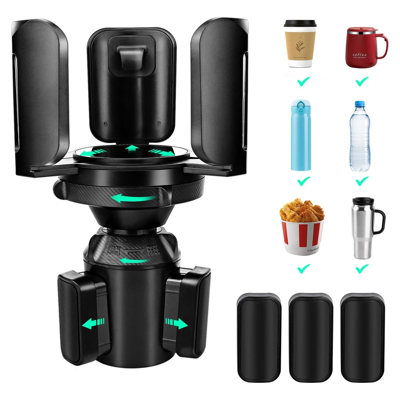 Expansor Soporte para Tazas de Coche Pecihiko Ajustable 6.5-14 cm