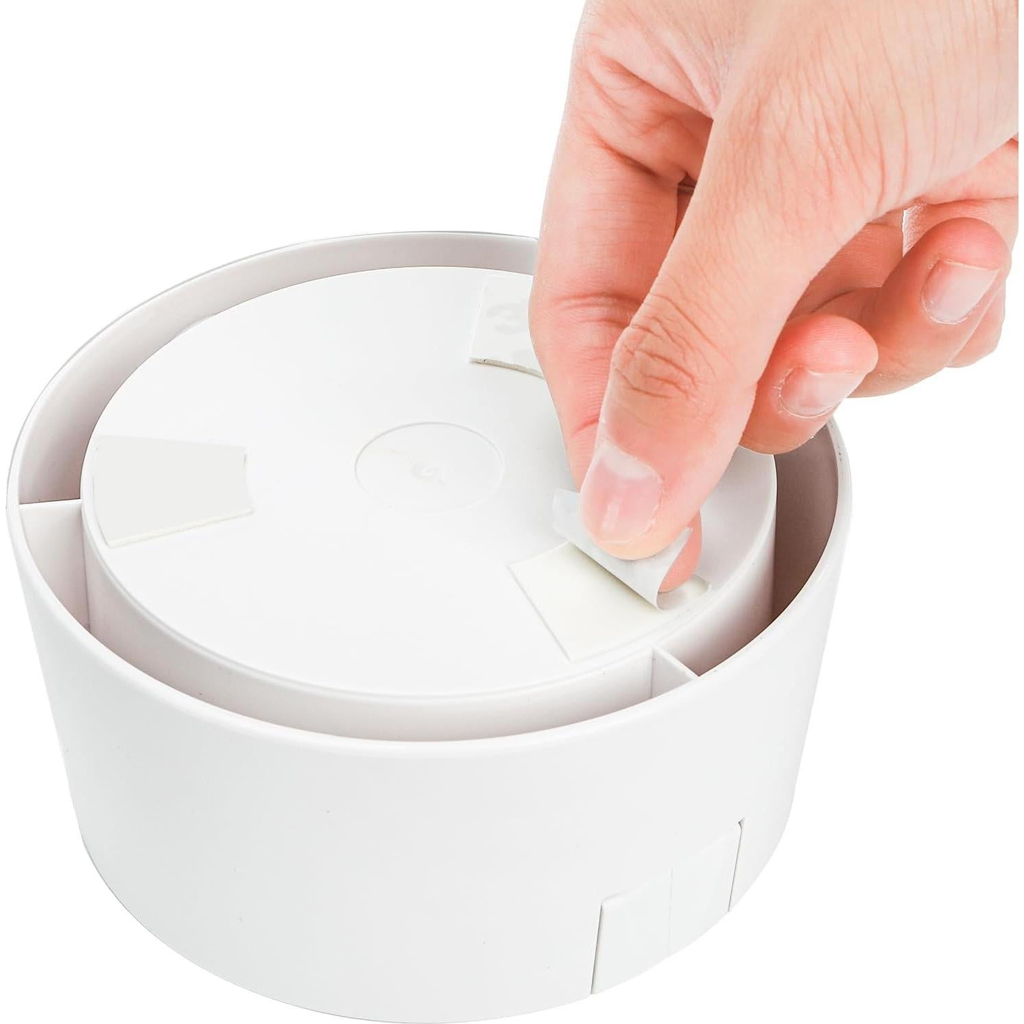 Soportes para Tazas Antideslizantes Mezchi - Paquete de 2 Blancos