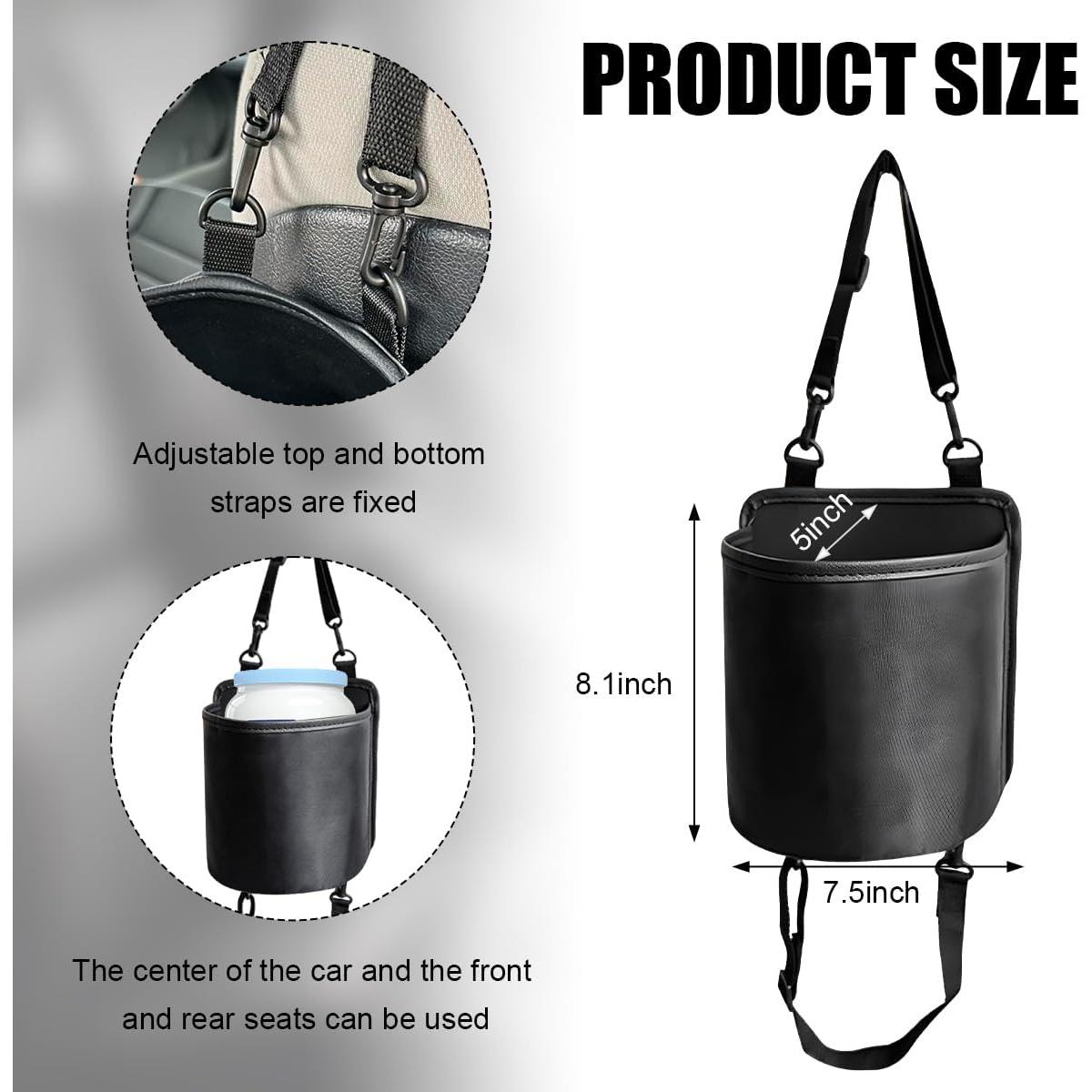 Organizador de Asiento de Auto Yourkar para Tazas y Bebidas