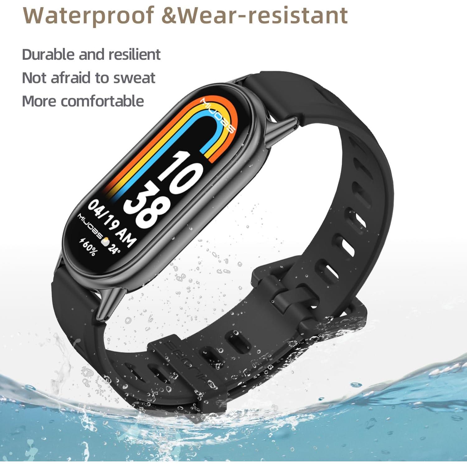 Correa MIJOBS para Mi Band 8/9 Silicona Impermeable