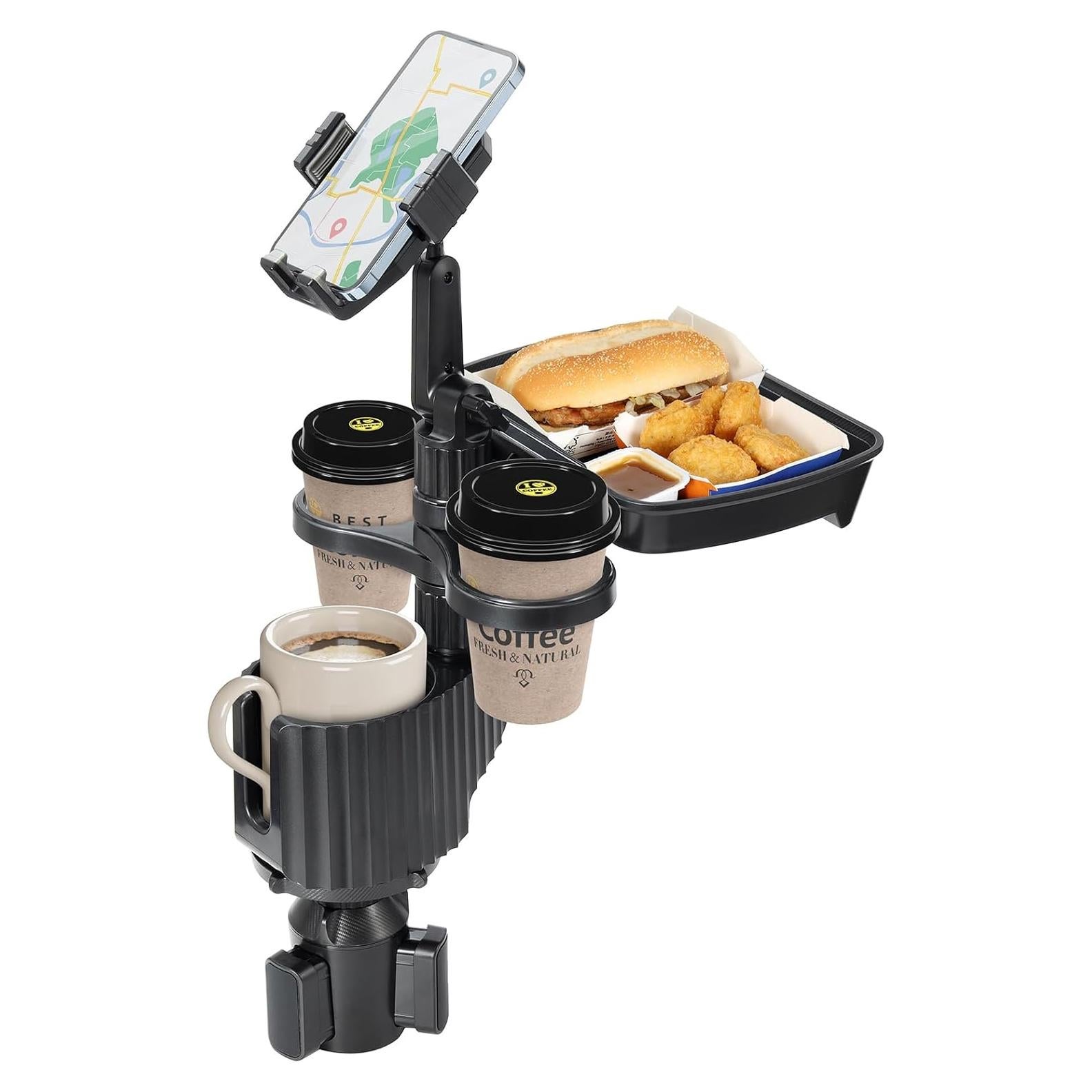 Soporte para Tazas de Coche Sancaral 5-en-1 Ajustable