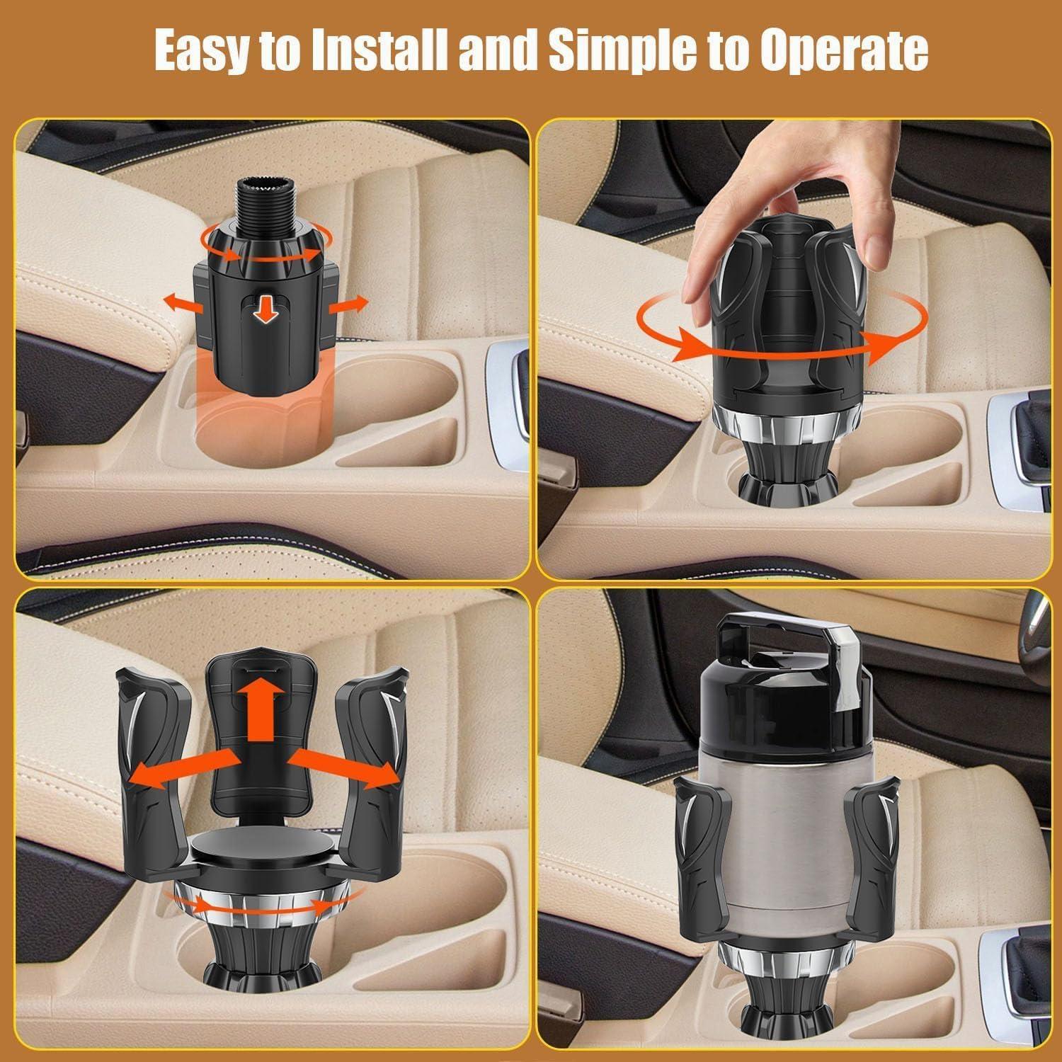 Expansor de Soporte para Tazas TELAT Ajustable Universal Negro