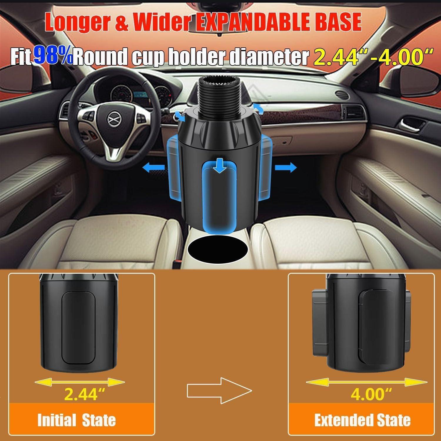 Expansor de Soporte para Tazas TELAT Ajustable Universal Negro