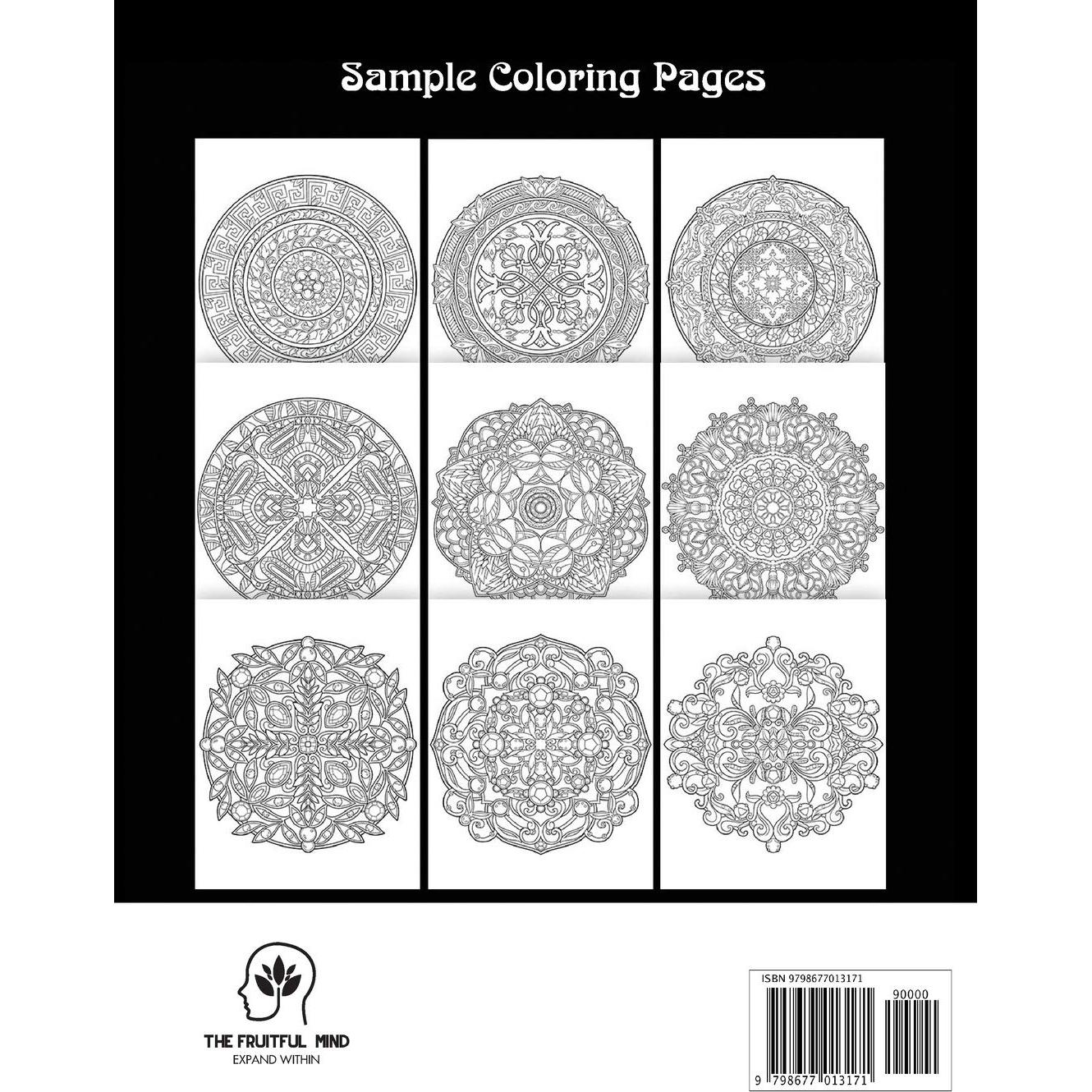 125 Mandalas: An Adult Coloring Book Featuring 125 of the World’s Most Beautiful Mandalas for Stress Relief and Relaxation (Mandala Coloring Books)
