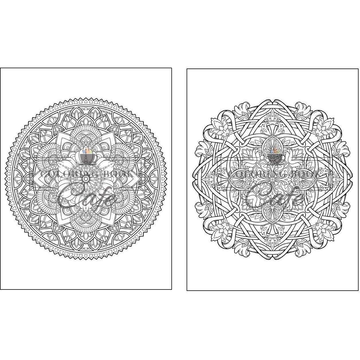 125 Mandalas: An Adult Coloring Book Featuring 125 of the World’s Most Beautiful Mandalas for Stress Relief and Relaxation (Mandala Coloring Books)