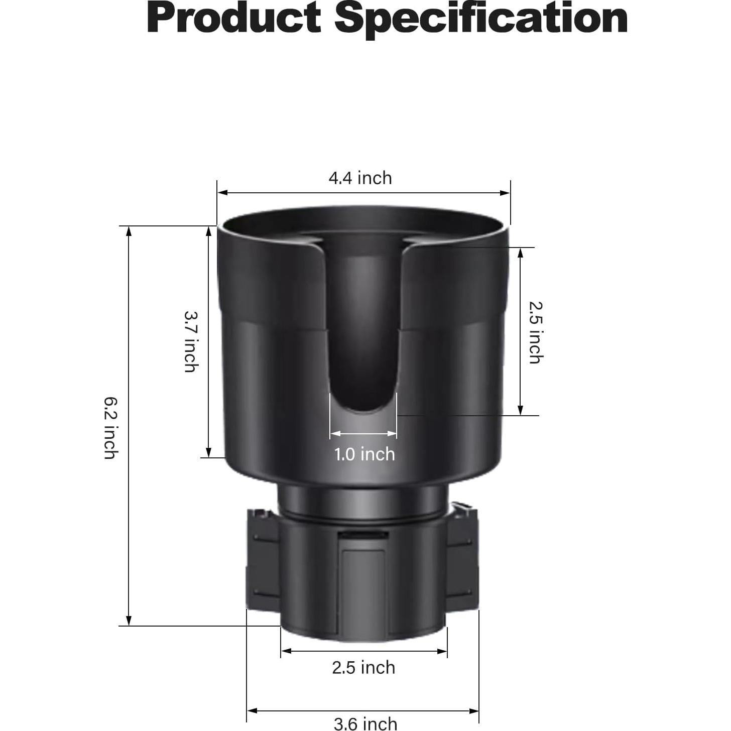 Expansor de Soporte para Taza Tesheer Ajustable 15.5x16cm