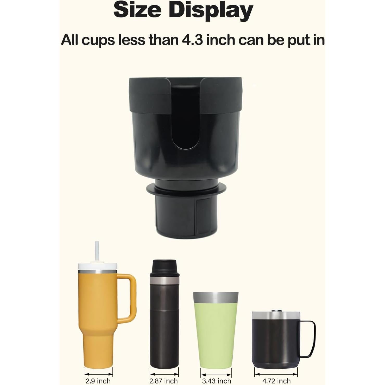 Expansor de Soporte para Taza Tesheer Ajustable 15.5x16cm