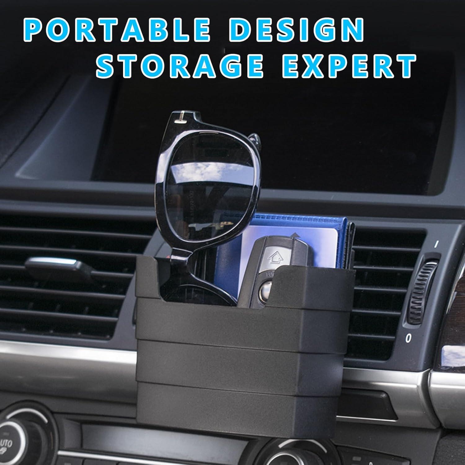 Soporte para Papas Fritas de Coche Suvnie - Multiusos Negro