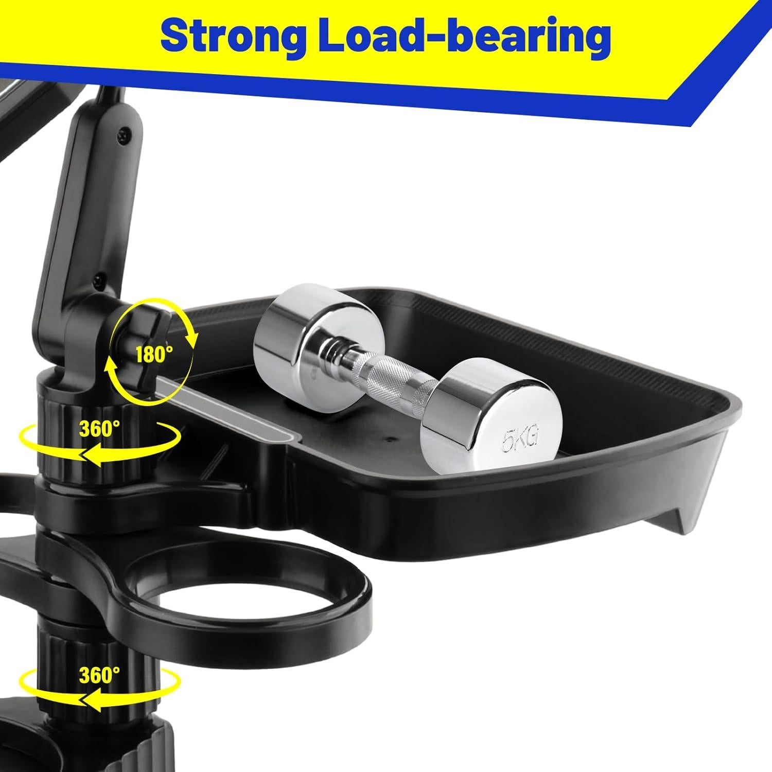 Bandeja para Portavasos de Coche Bvdfgk 5 en 1 Ajustable