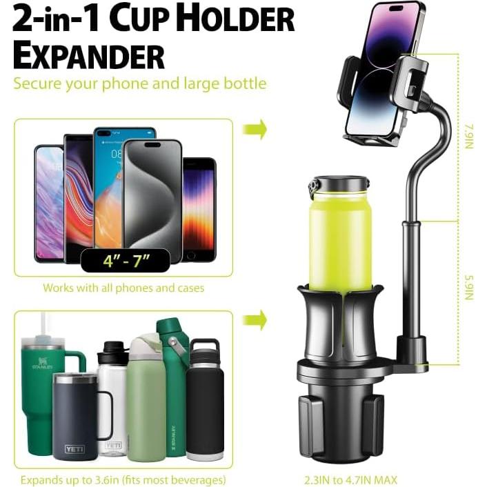 Soporte para teléfono celular Bracketron TripGrip para coche