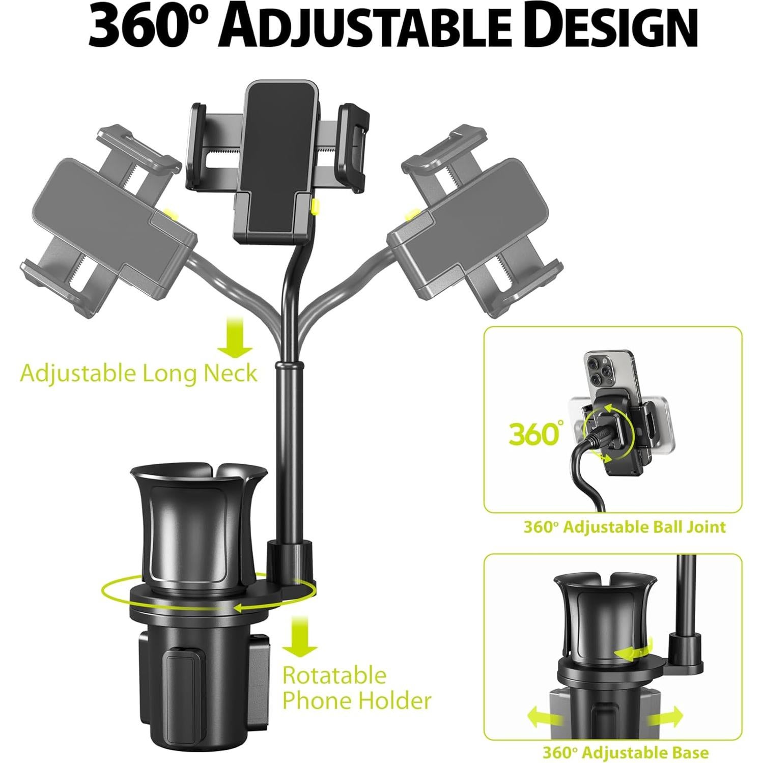 Soporte para teléfono celular Bracketron TripGrip para coche